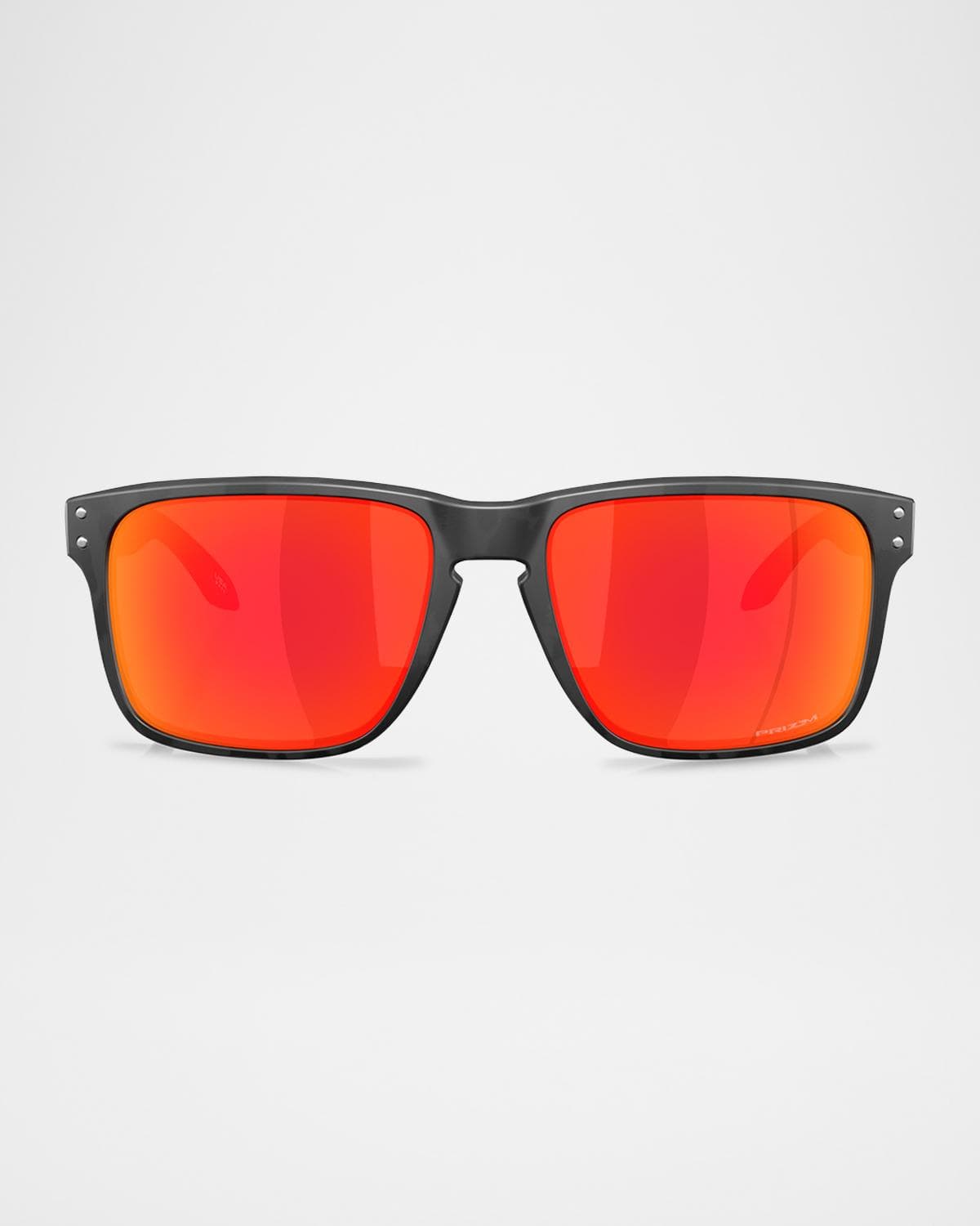 Oakley Men's OO9487 Rectangular Sunglasses