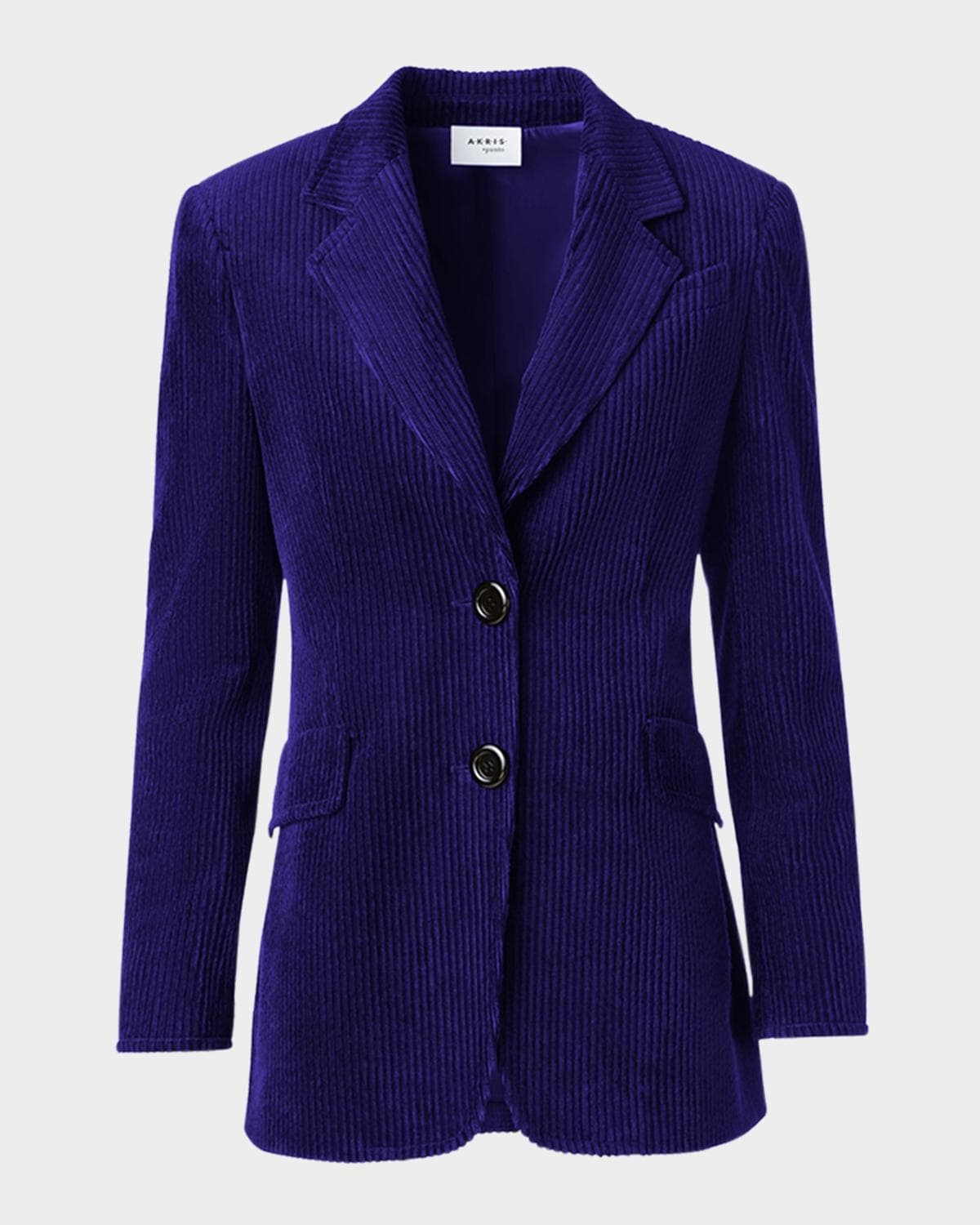 Akris punto Washed Viscose Corduroy Boyfriend Blazer · 2