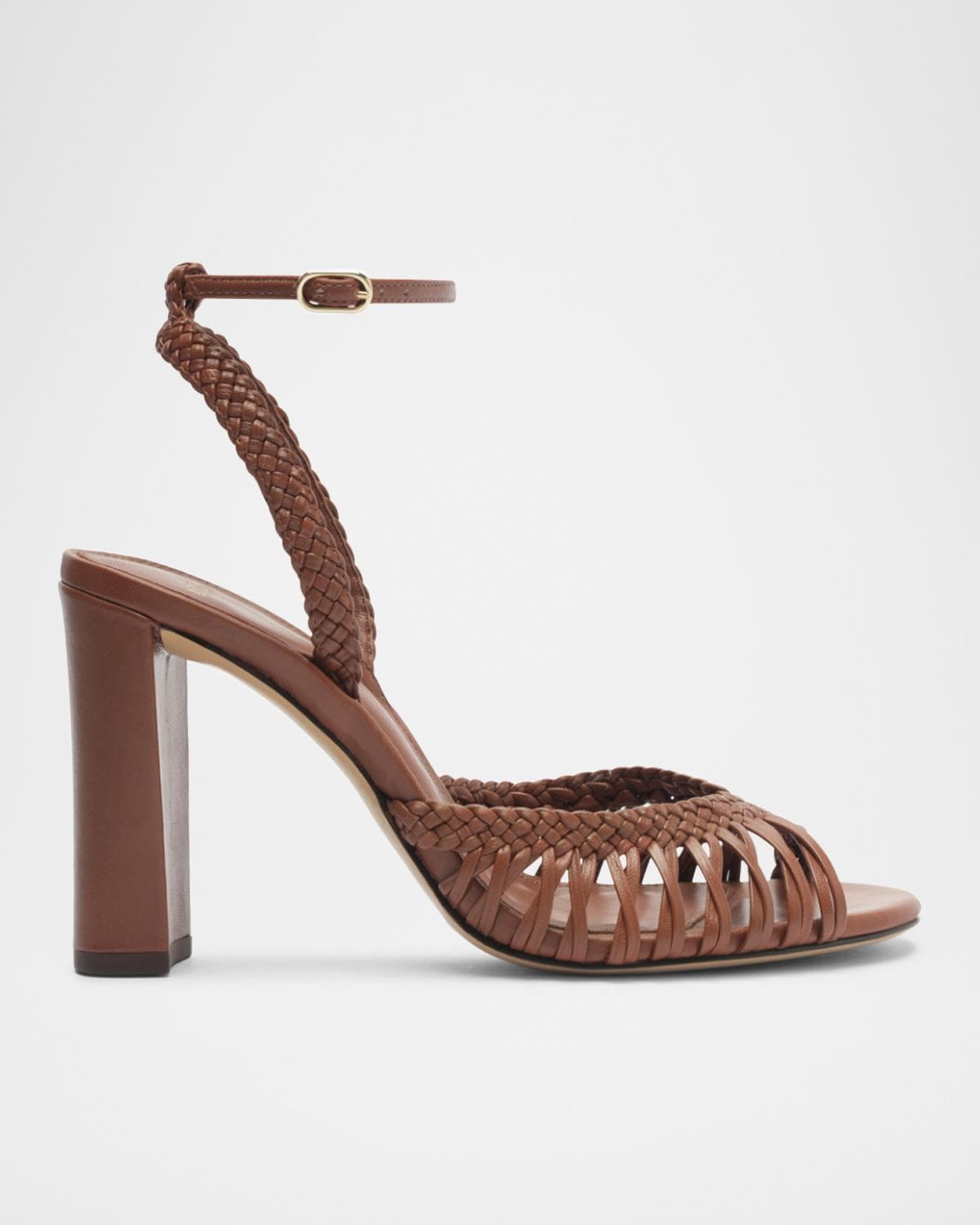 Alexandre Birman Agatha 90 Leather Sandals · 10