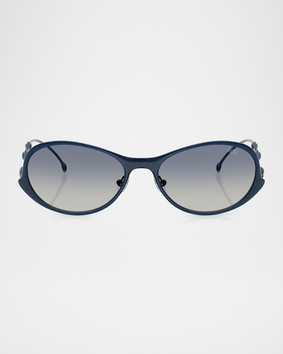 Diesel Men's DL1014 Oval Sunglasses