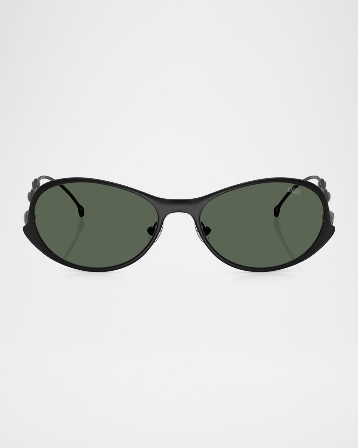 Diesel Men's DL1014 Oval Sunglasses