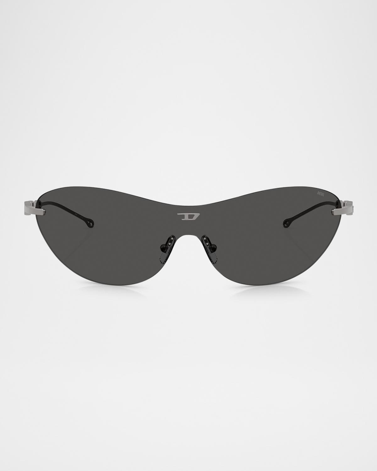 Diesel Men's DL1006 Oval Sunglasses