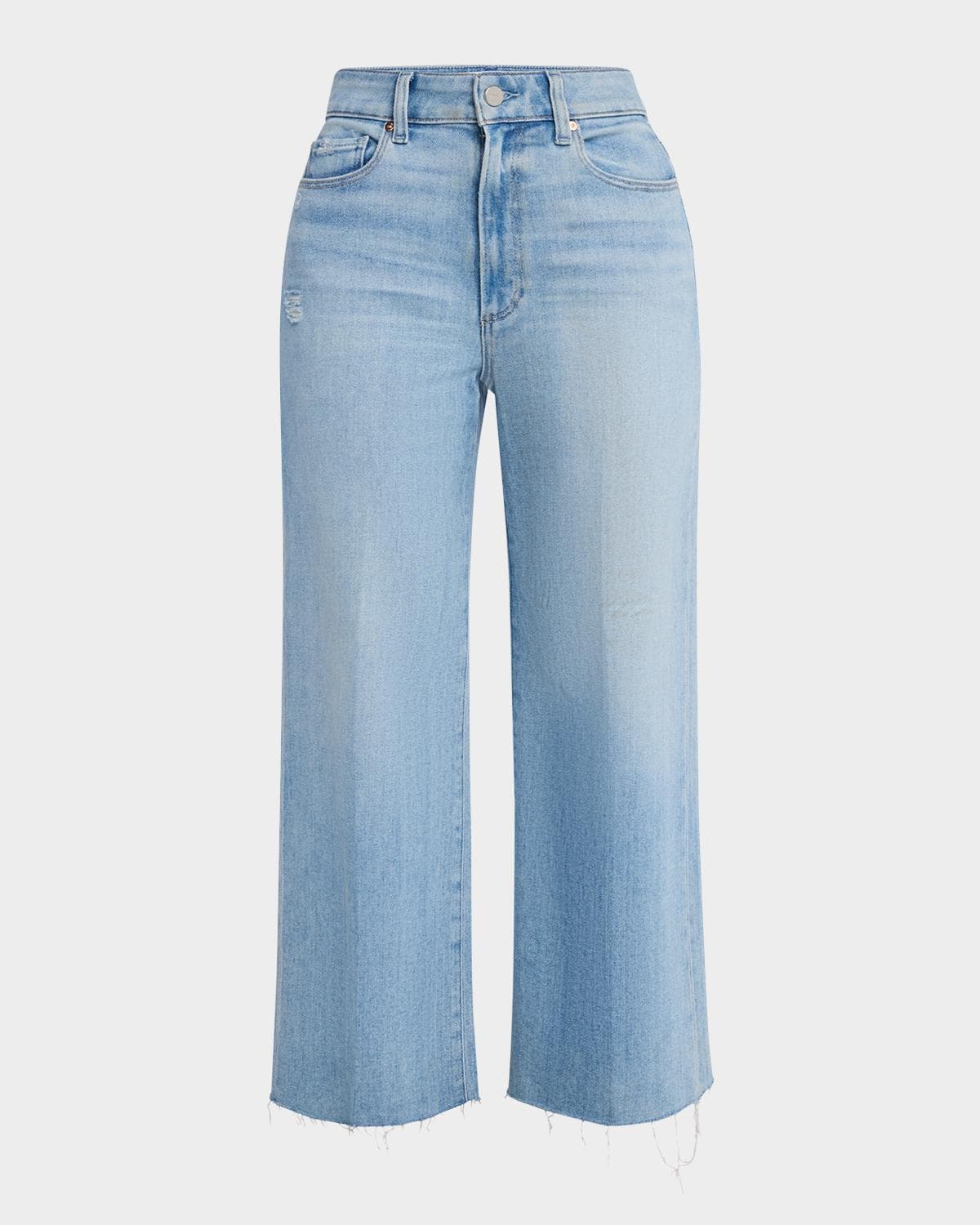 PAIGE Anessa Raw Hem Ankle Jeans