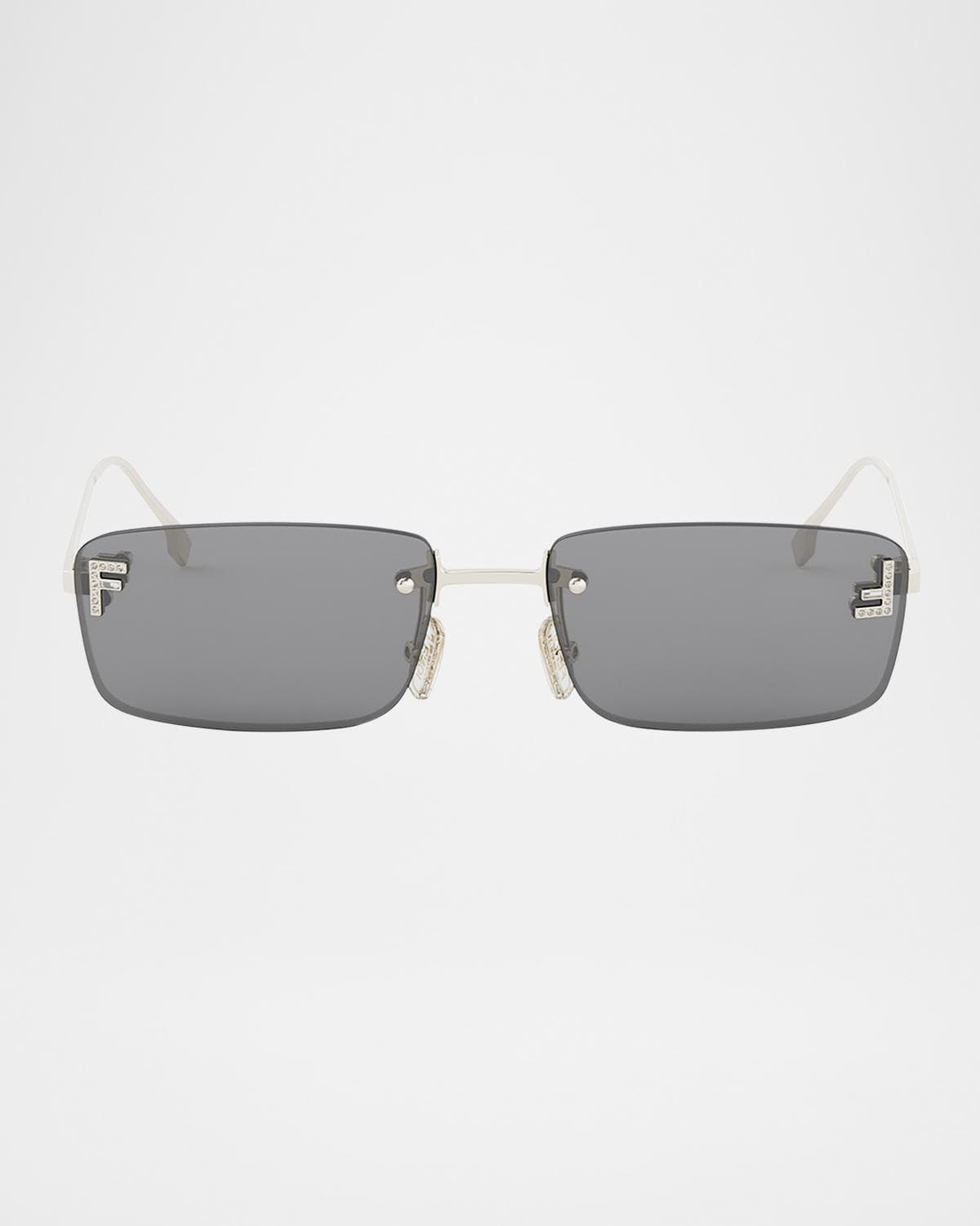 Fendi First Crystalized Logo Sunglasses