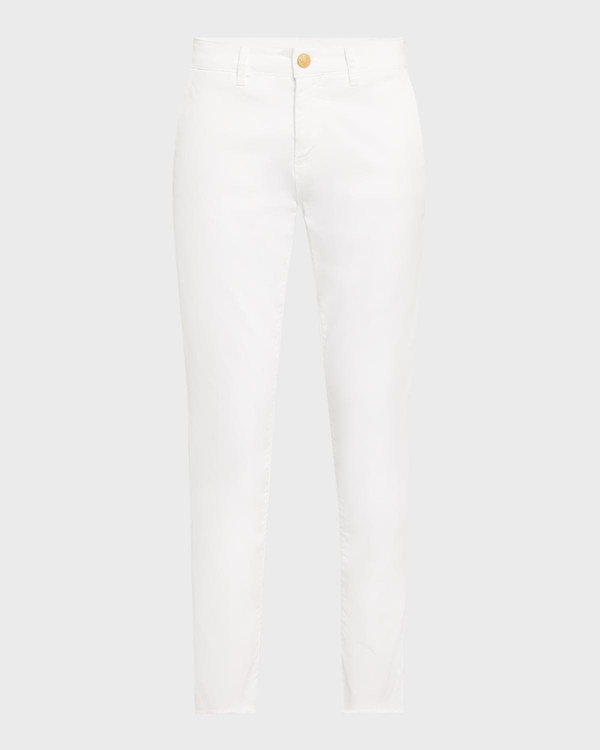 Kobi Halperin Cathy Cropped Slim Stretch Cotton Pants