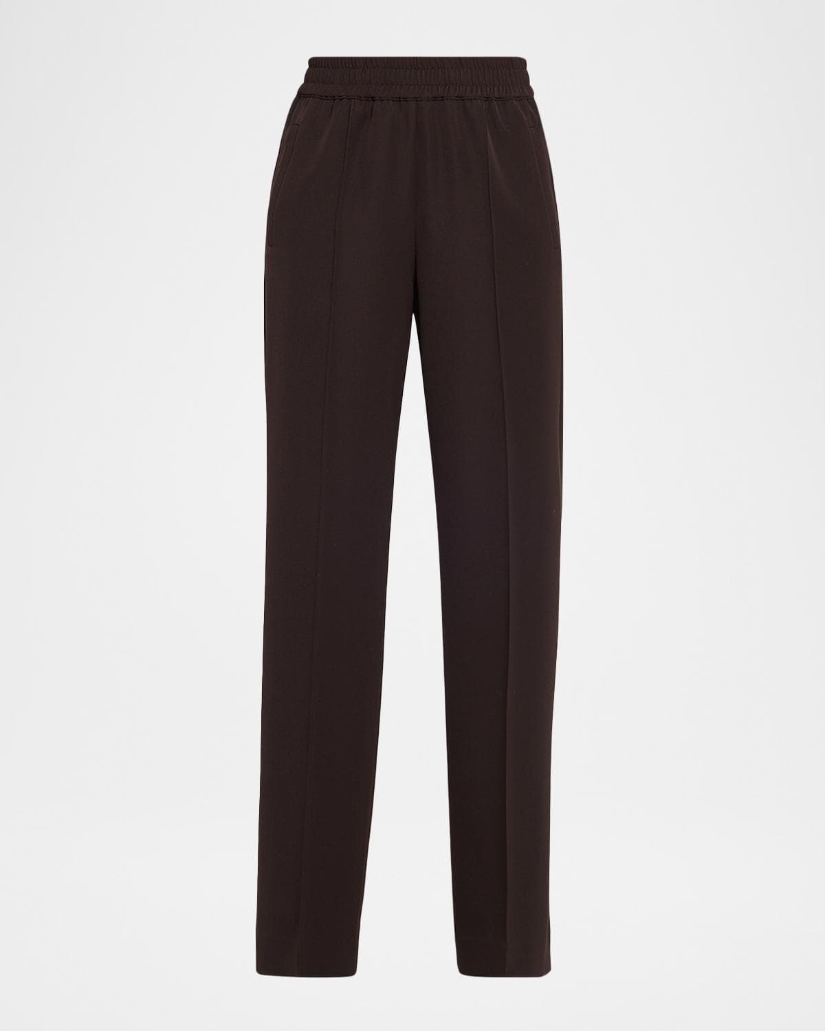 Dolce & Gabbana Straight-Leg Gabardine Pull-On Pants · 46 IT (10 US)