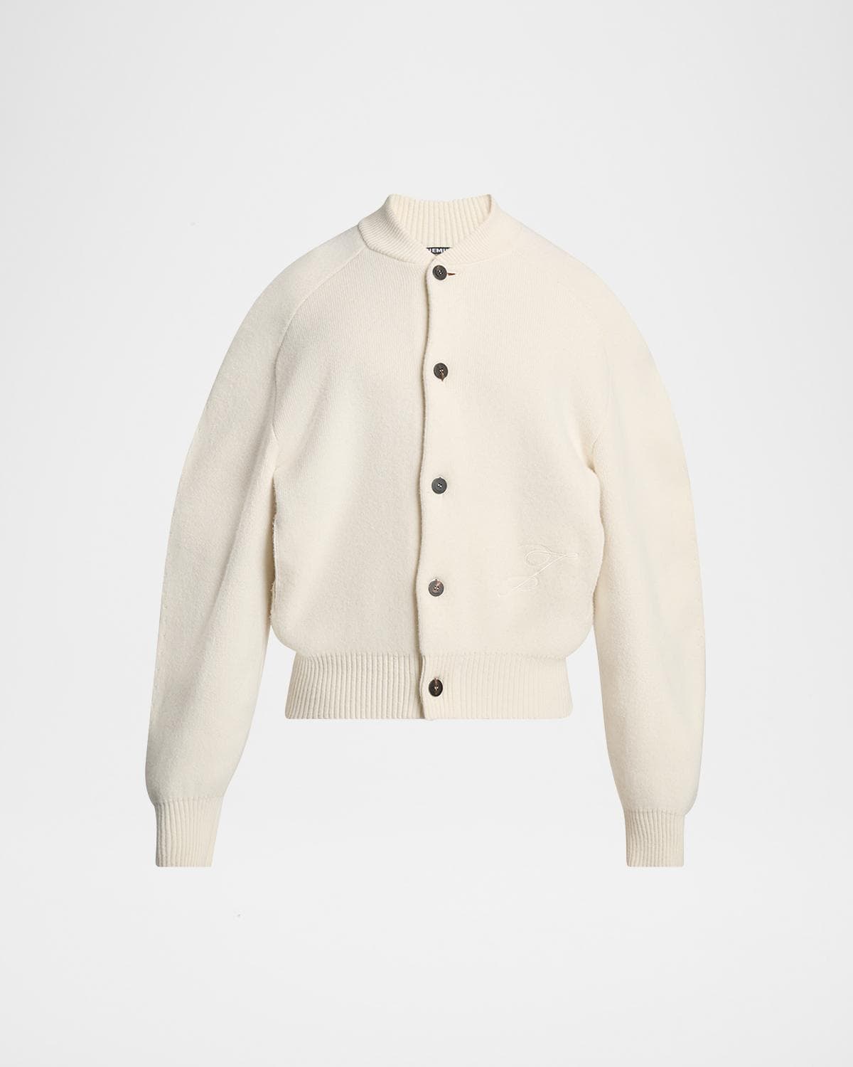 Jacquemus Men's Wool Oversized Cardigan