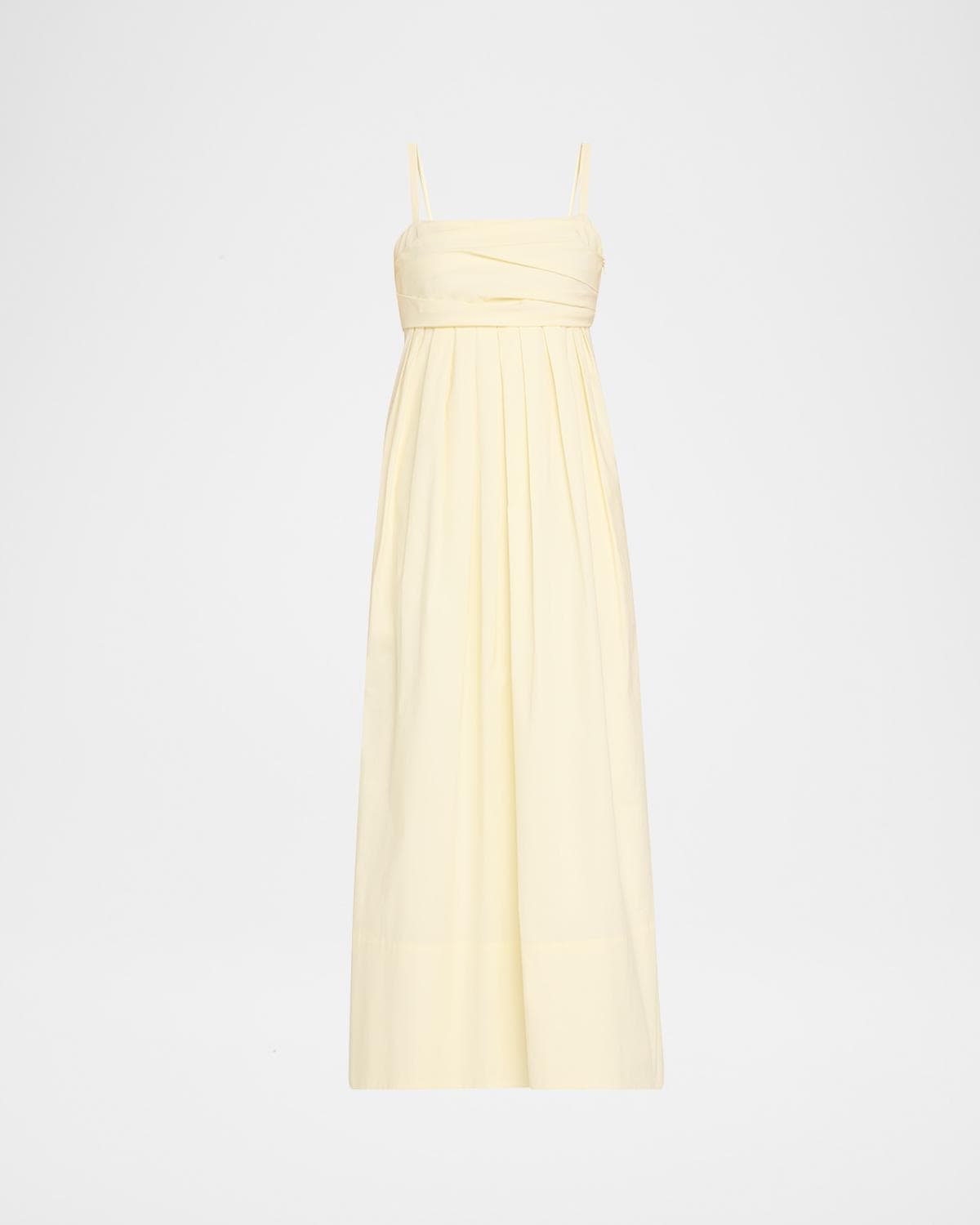 Proenza Schouler White Label Claudine Technical Poplin Midi Dress