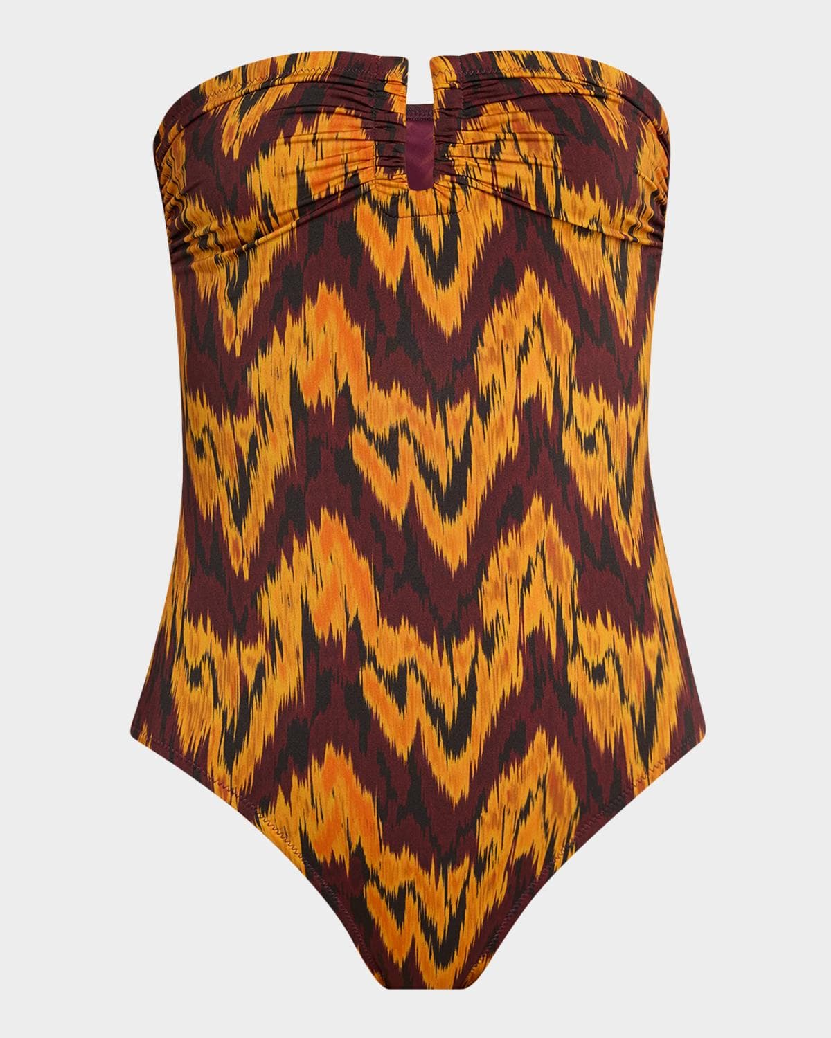 Ulla Johnson Monterey Strapless One-Piece Swimsuit