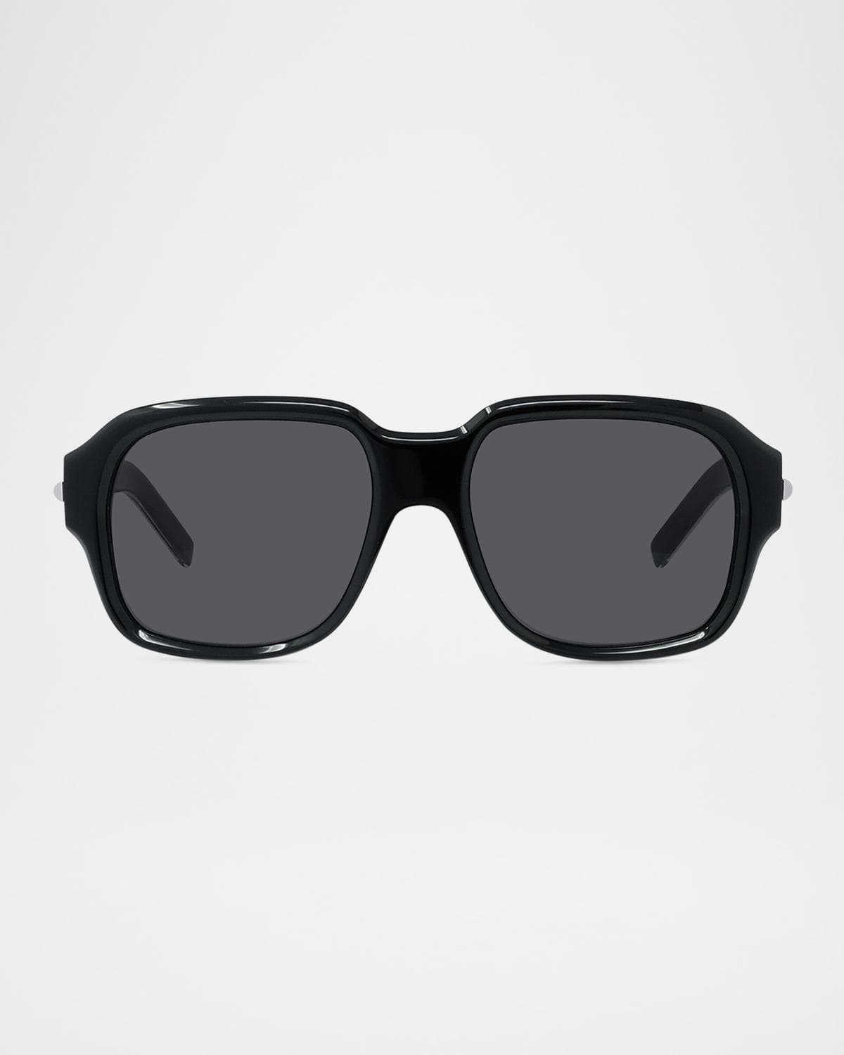 Givenchy Men's GV40114IM Acetate Square Sunglasses