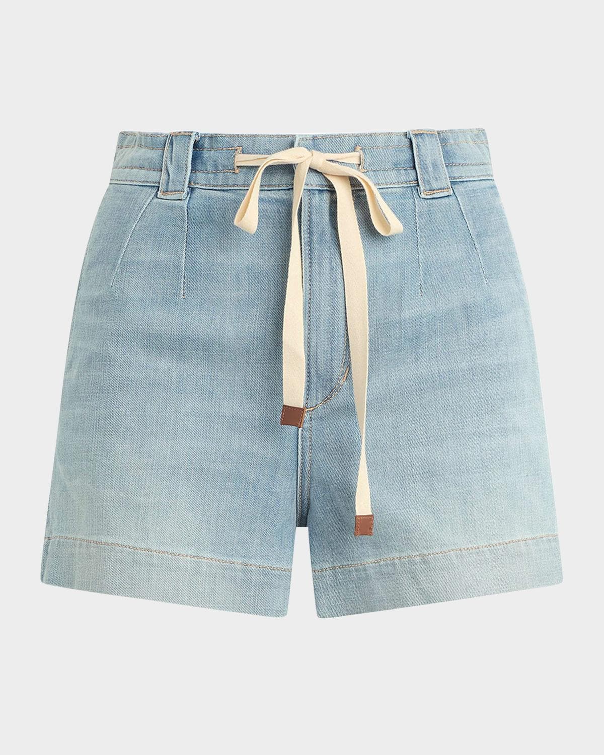 Joe's Jeans The Addison Denim Drawstring Shorts · 26