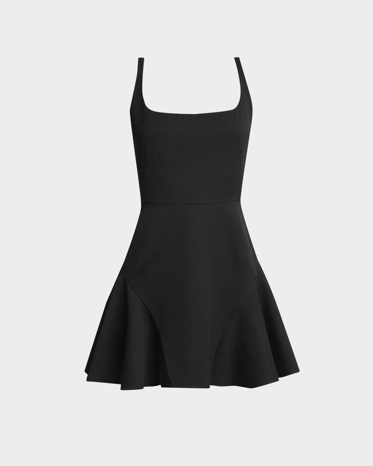 Givenchy Square-Neck Sleeveless Ruffle Fluted Mini Dress · 38 FR (6 US)
