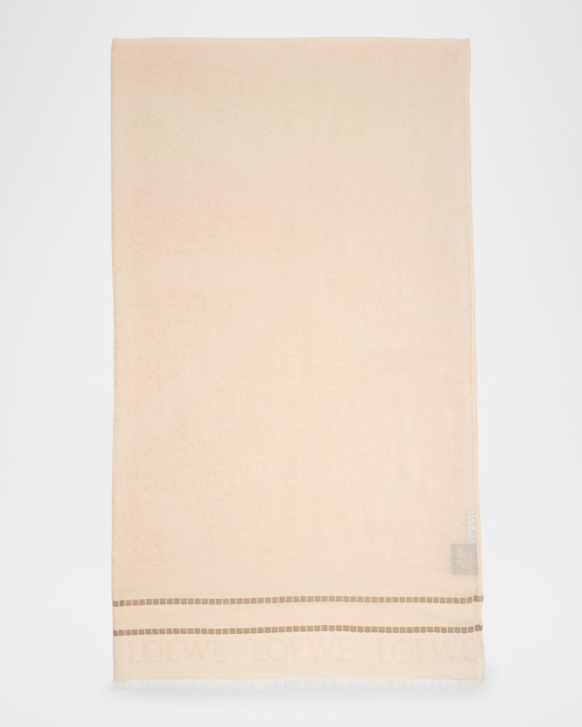 LOEWE x Paula's Ibiza Anagram Cotton Pareo Scarf