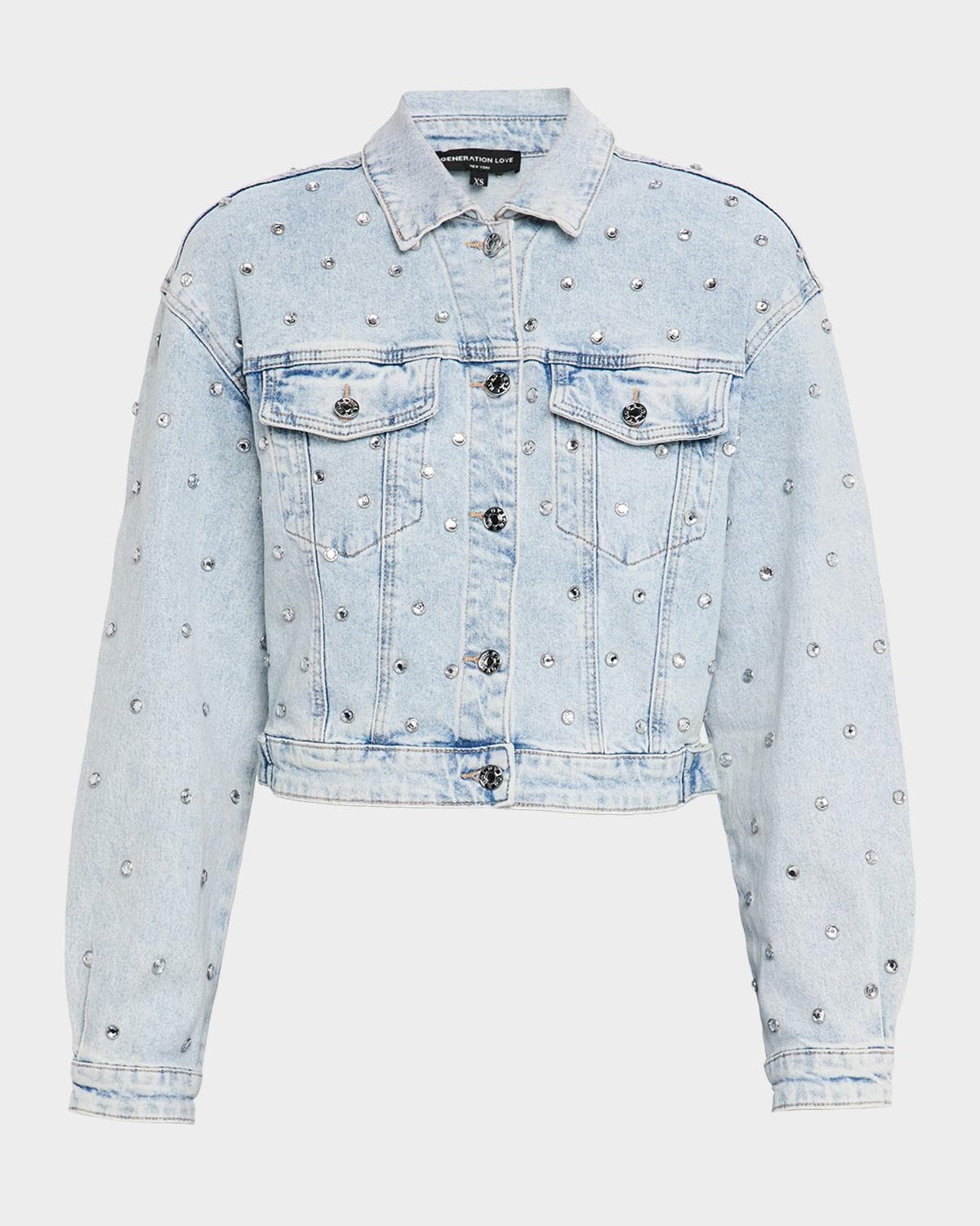 Generation Love Toddie Embellished Denim Jacket
