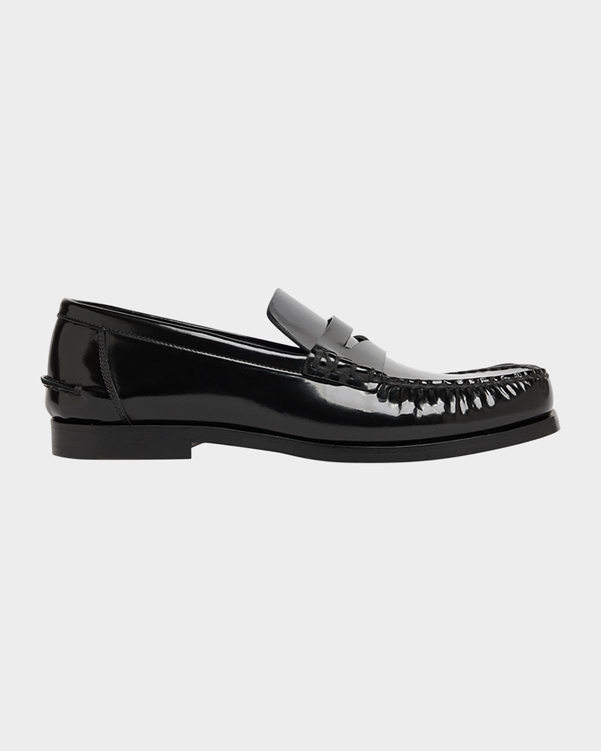 Bottega Veneta Soft Leather Penny Loafers