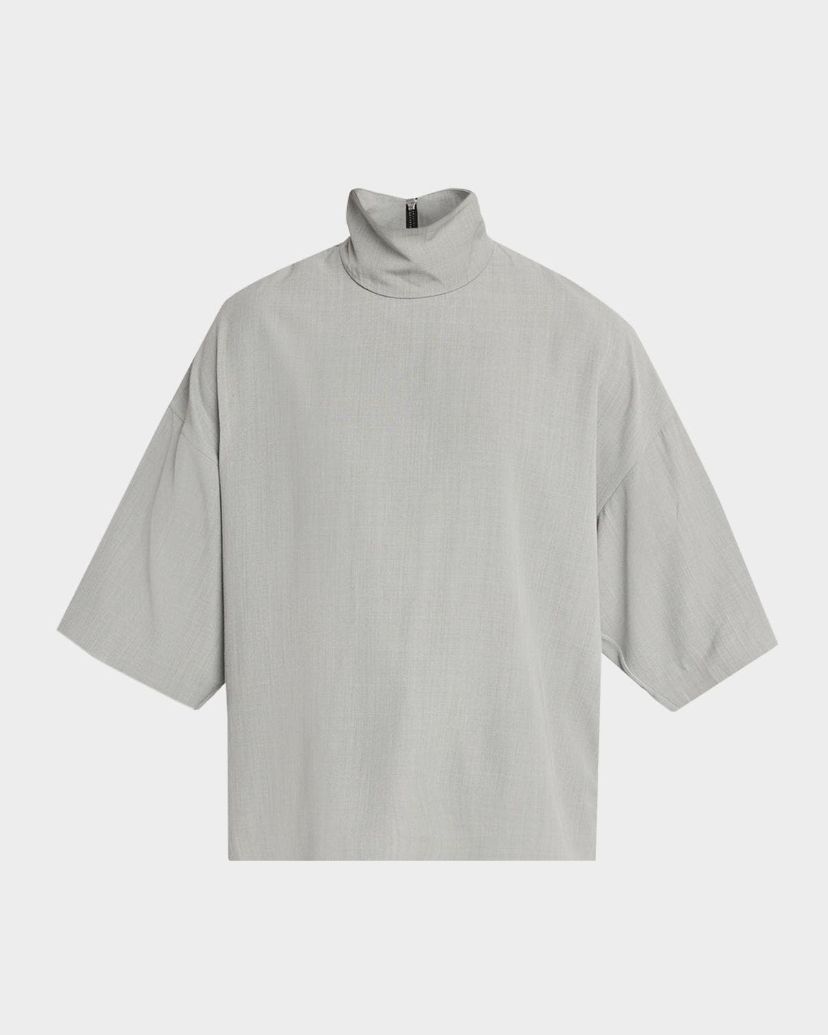 Fear of God Men's High-Neck Short-Sleeve Shirt