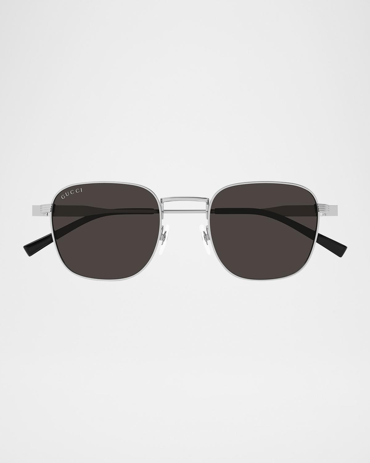 Gucci Men's GG1876S Metal Round Sunglasses