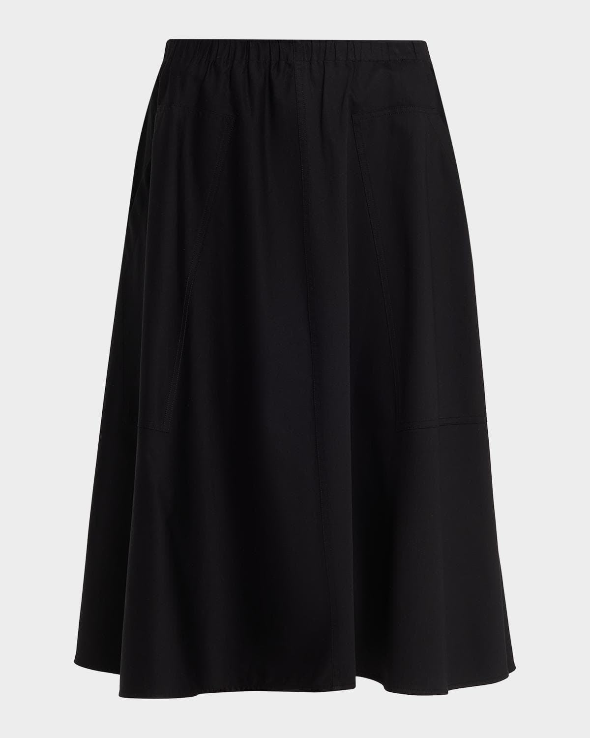 Vince Pull-On Full Skirt