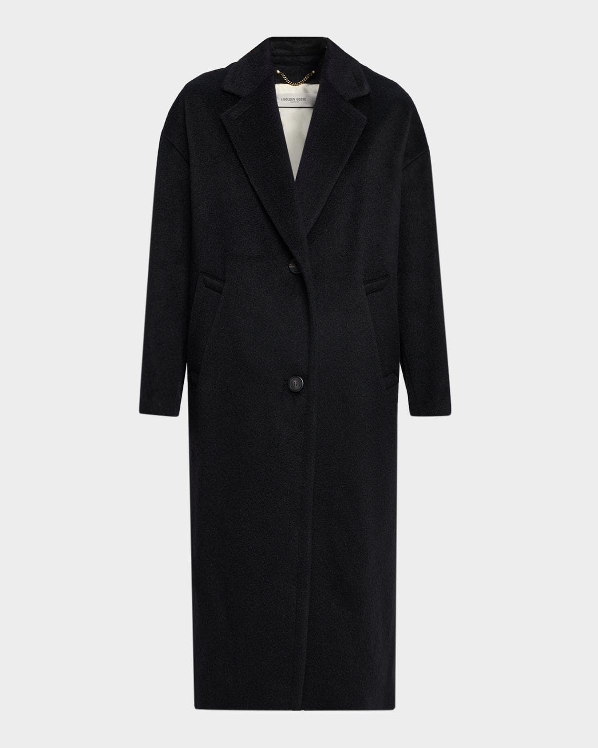 Golden Goose Single-Breasted Cocoon Coat