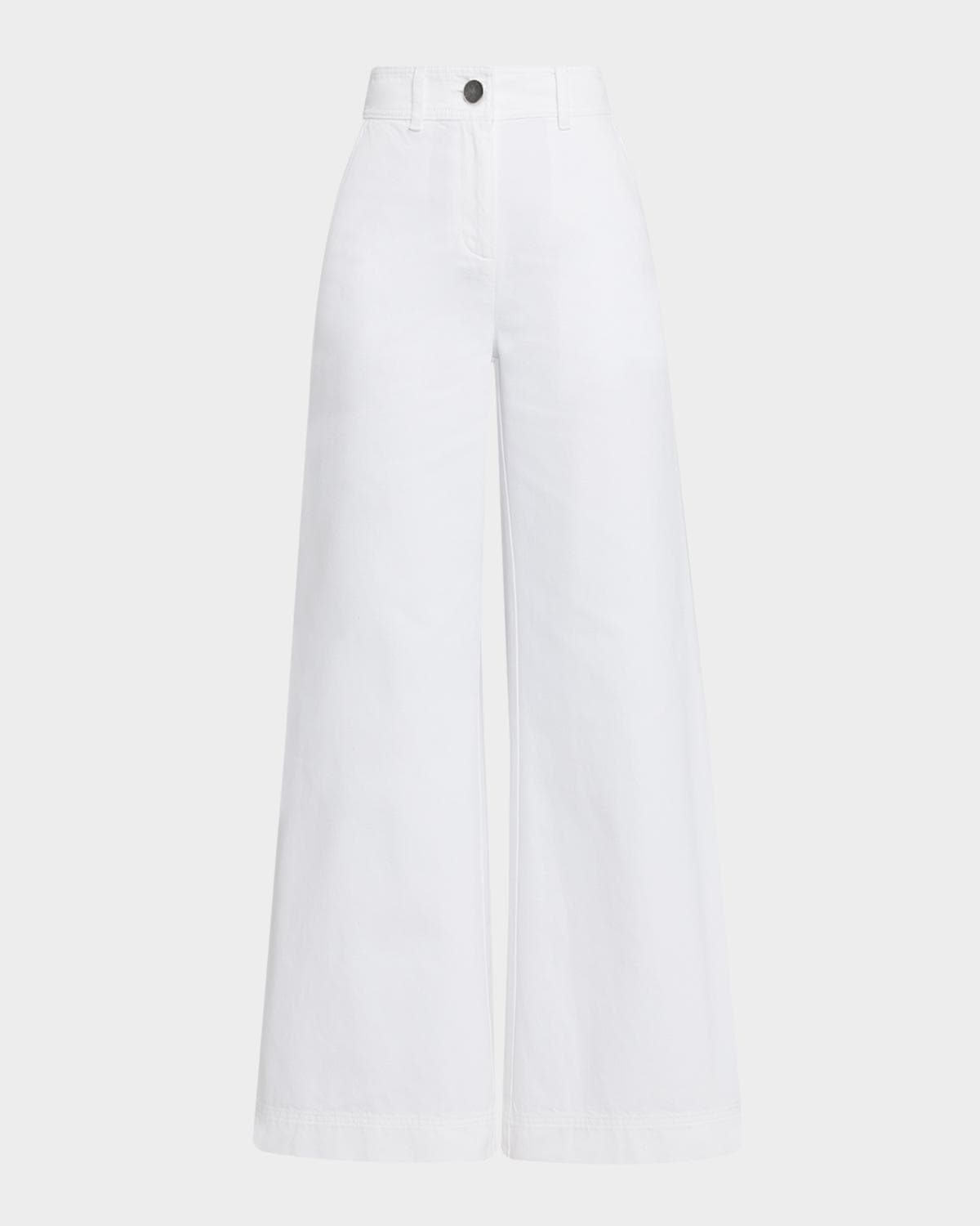 Toccin Eileen Wide-Leg Jeans with Slits