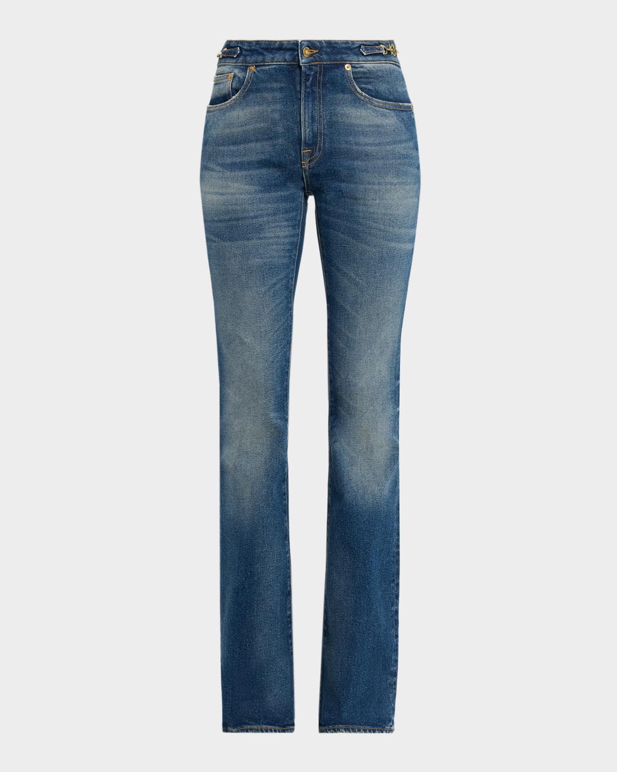 Golden Goose Journey Ophelia Bootcut Chain Jeans