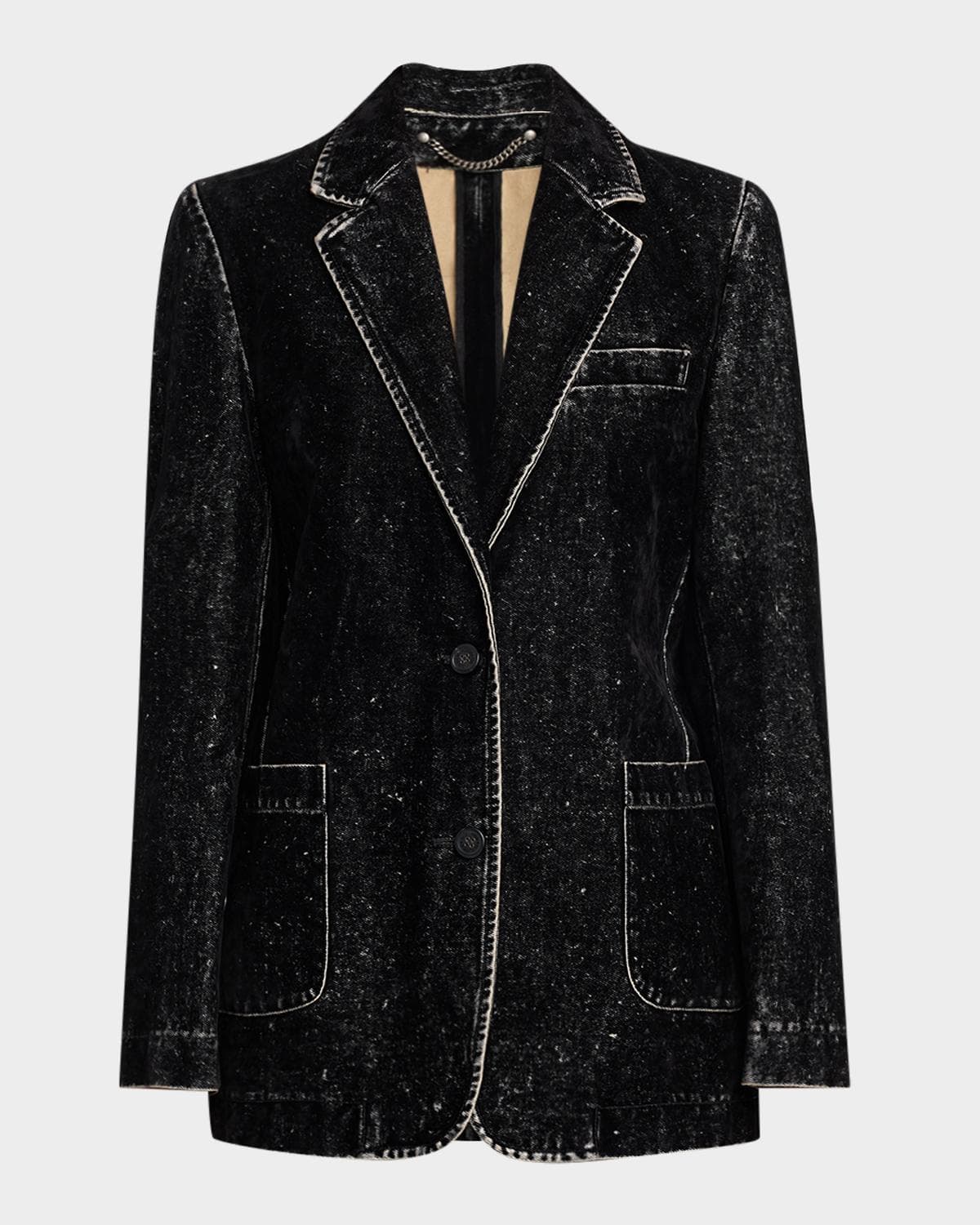 Golden Goose Journey Velvet-Effect Jacket