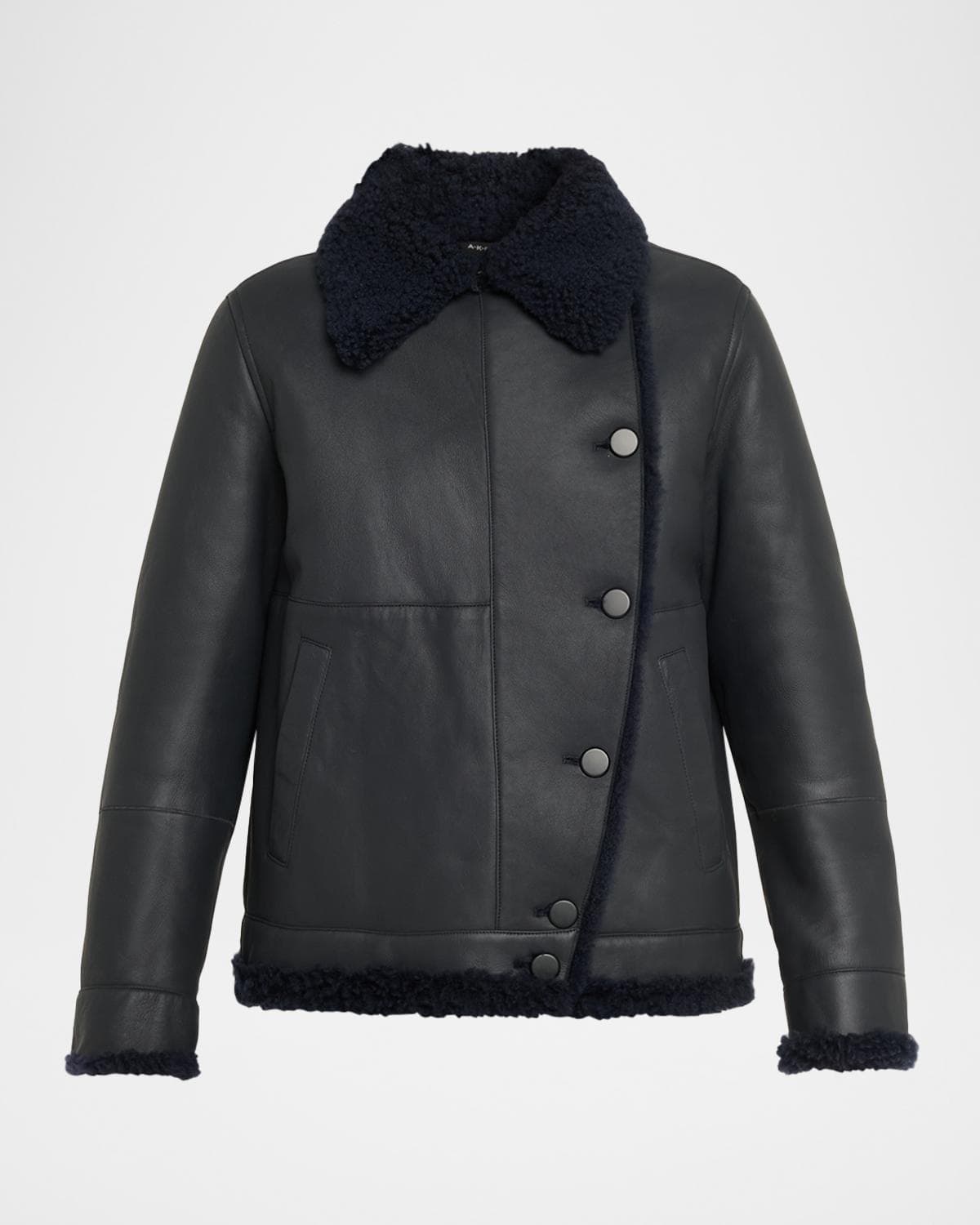Akris Arno Lamb Shearling Jacket