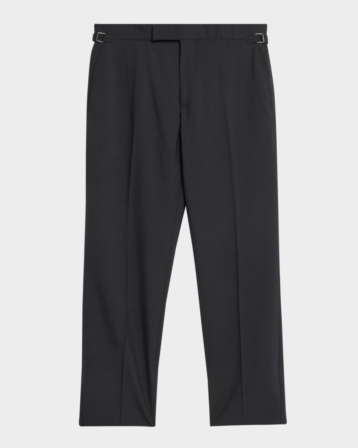 TOM FORD Men's O Connor 120s Wool Flat-Front Trousers