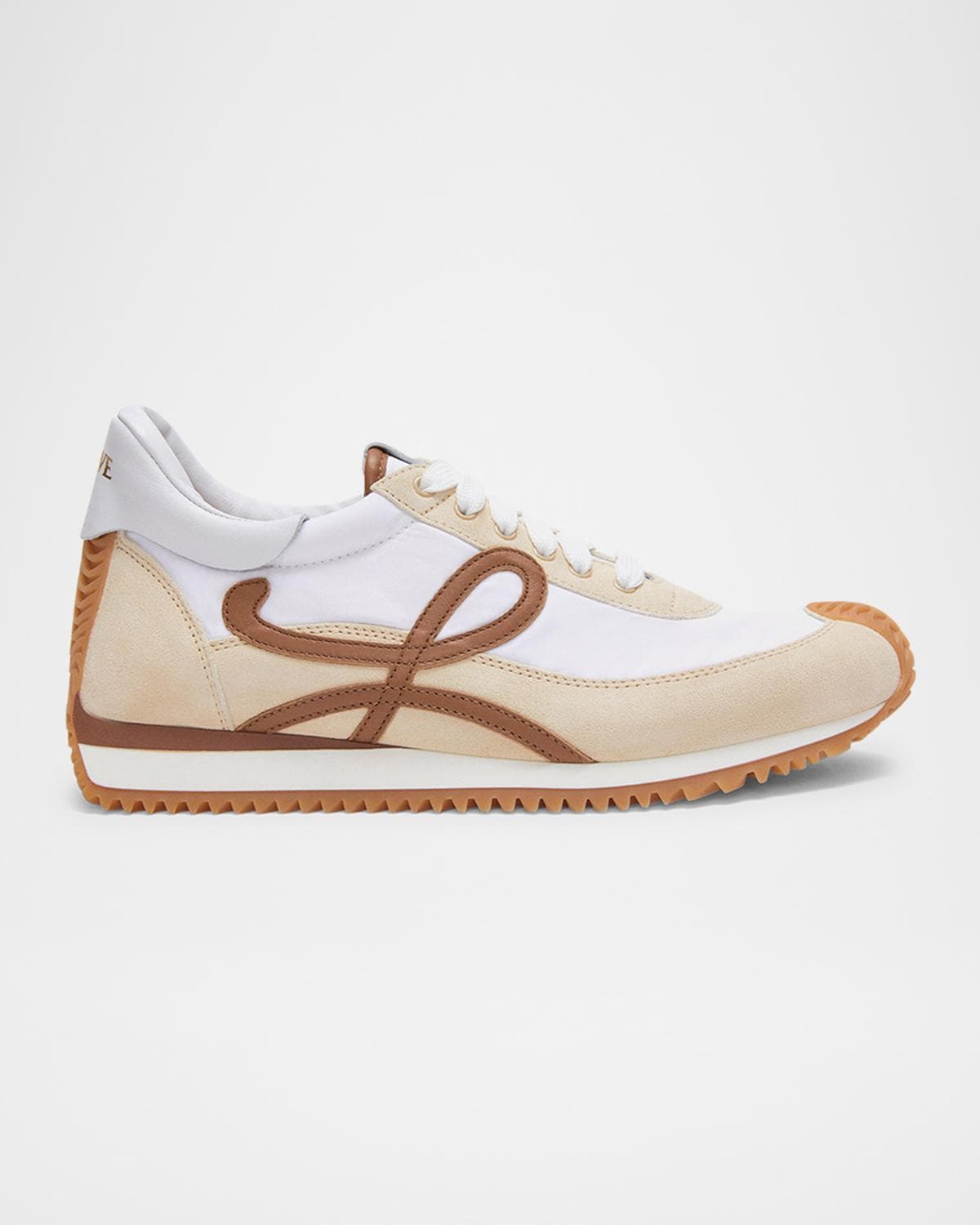 LOEWE Flow Runner Suede and Leather Sneakers