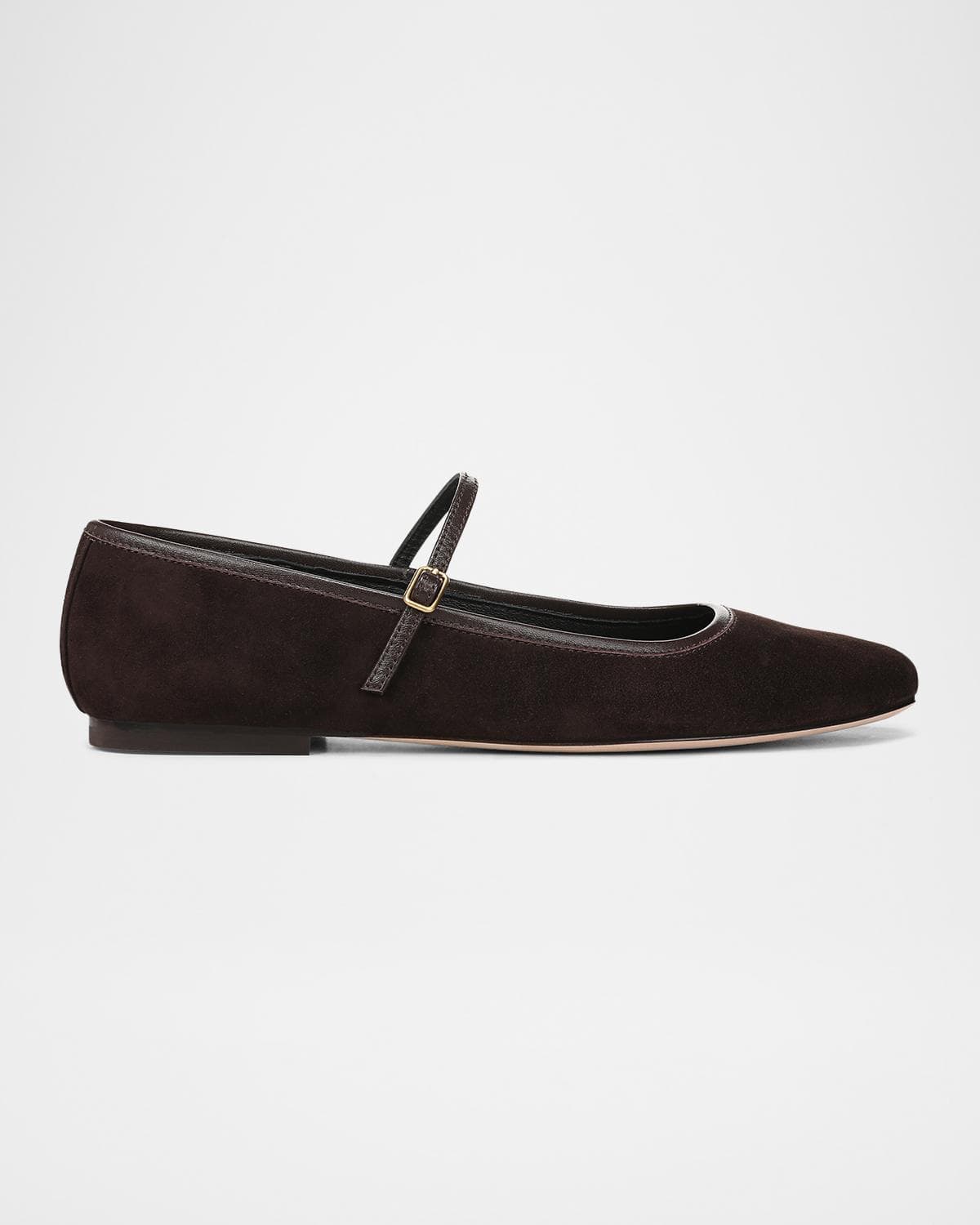 Veronica Beard Ellie Suede Mary Jane Ballerina Flats