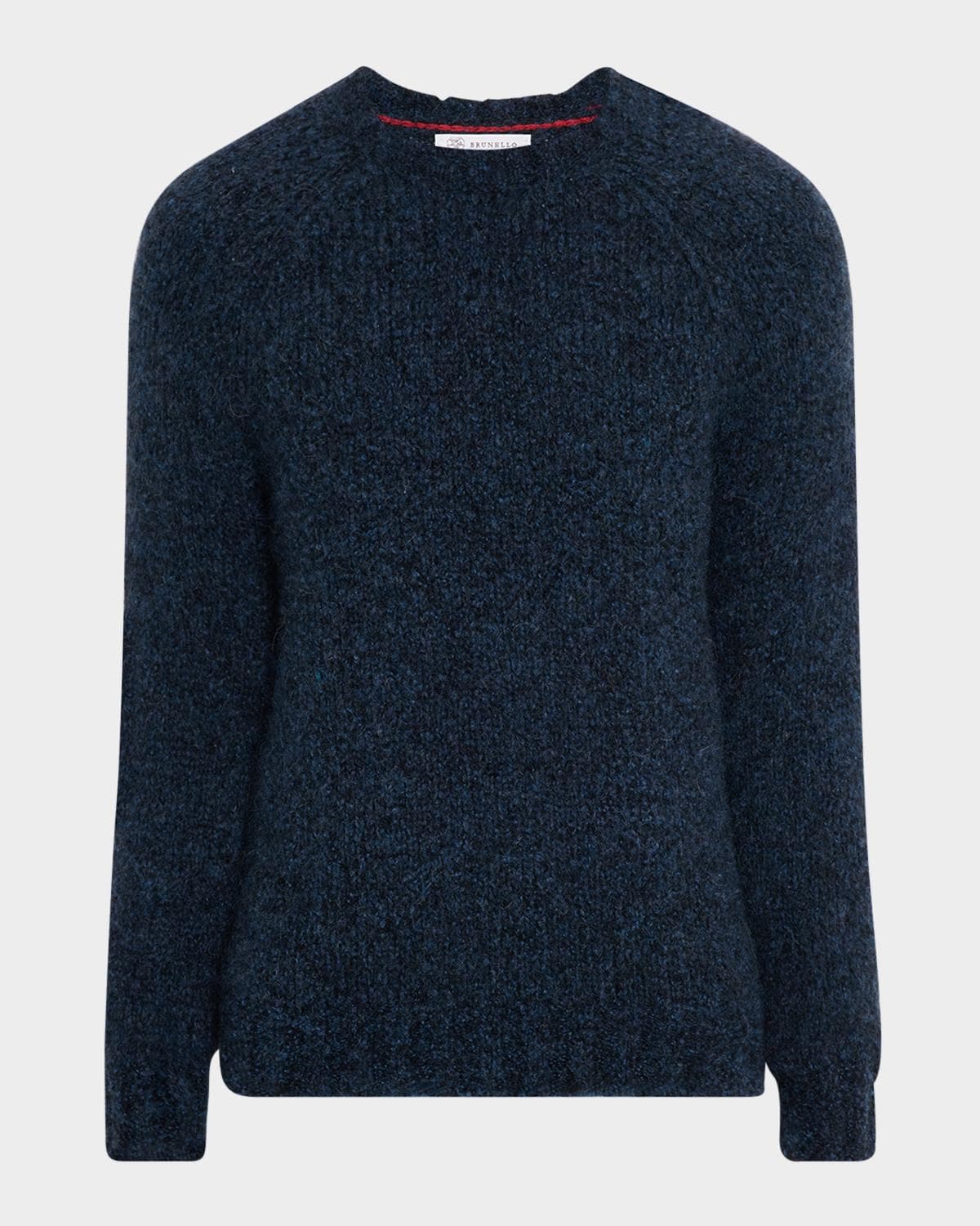 Brunello Cucinelli Men's Lofty Wool-Blend Crewneck Sweater