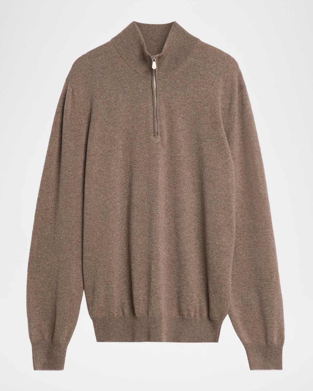Brunello Cucinelli Men's Cashmere Quarter-Zip Sweater