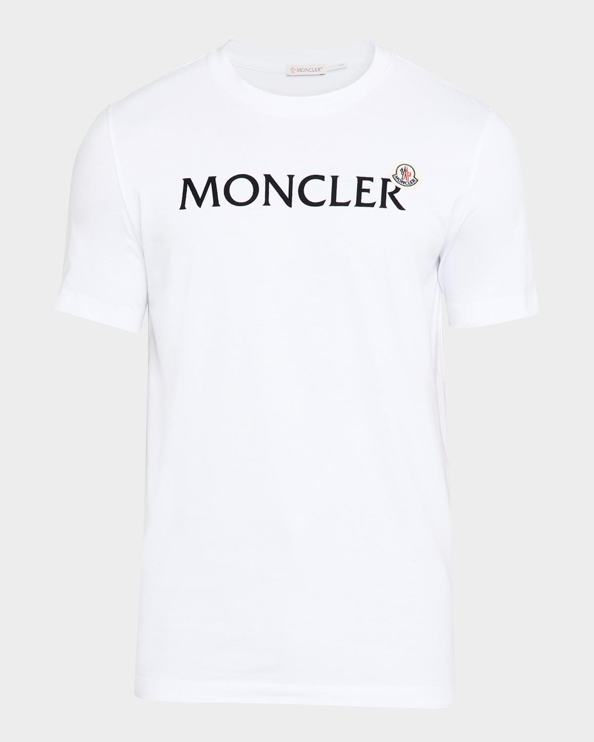 Moncler Men's Logo Script Crewneck T-Shirt