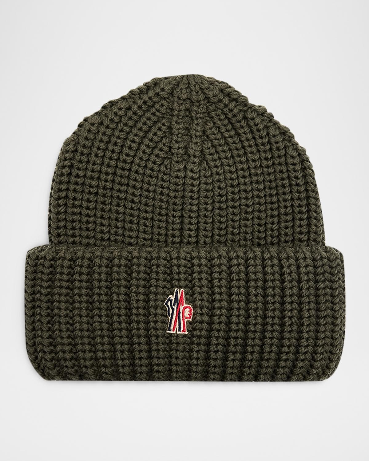 Moncler Grenoble Men's, Rib-Knit Wool Beanie