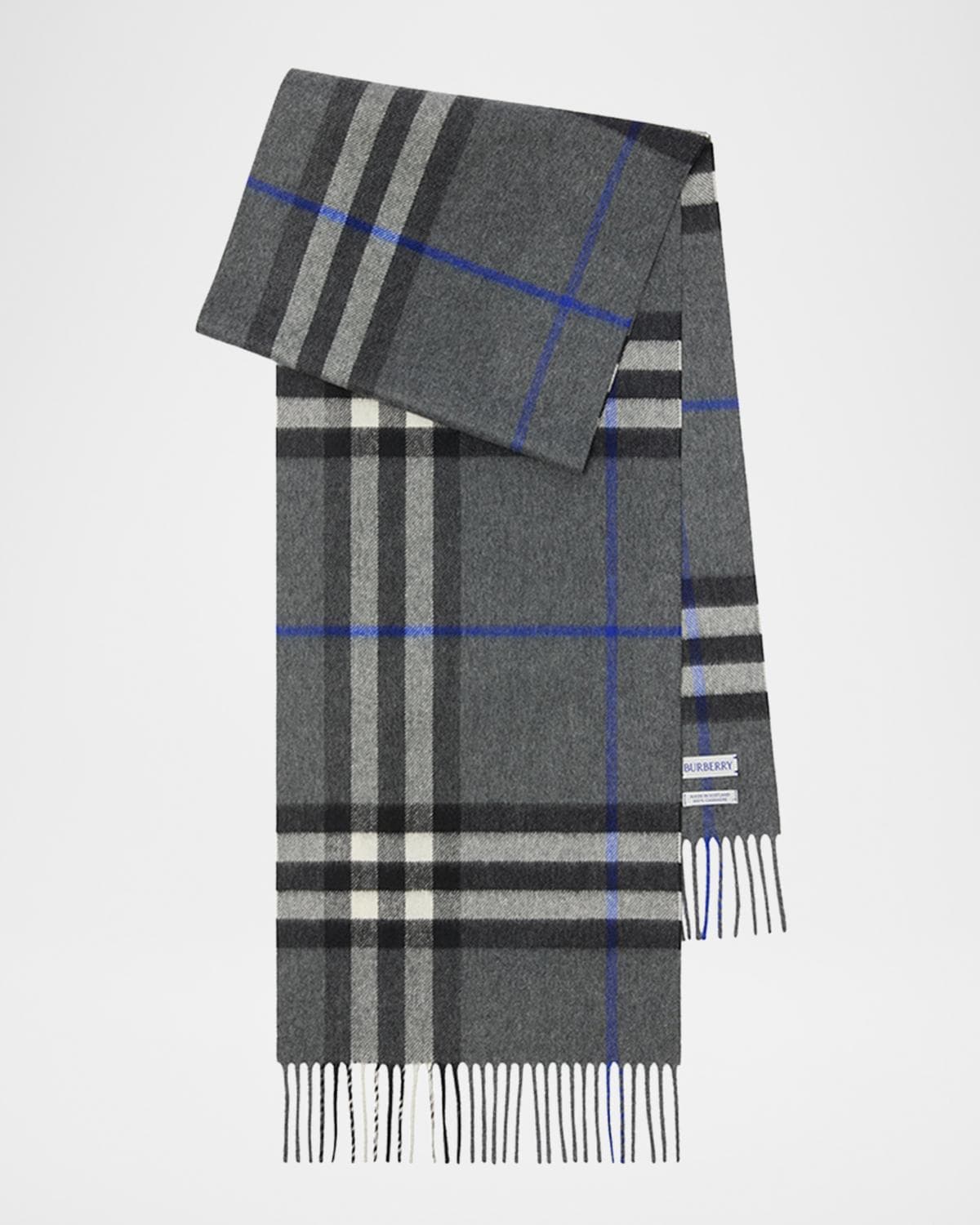 Burberry Men's Cashmere Giant Check Scarf