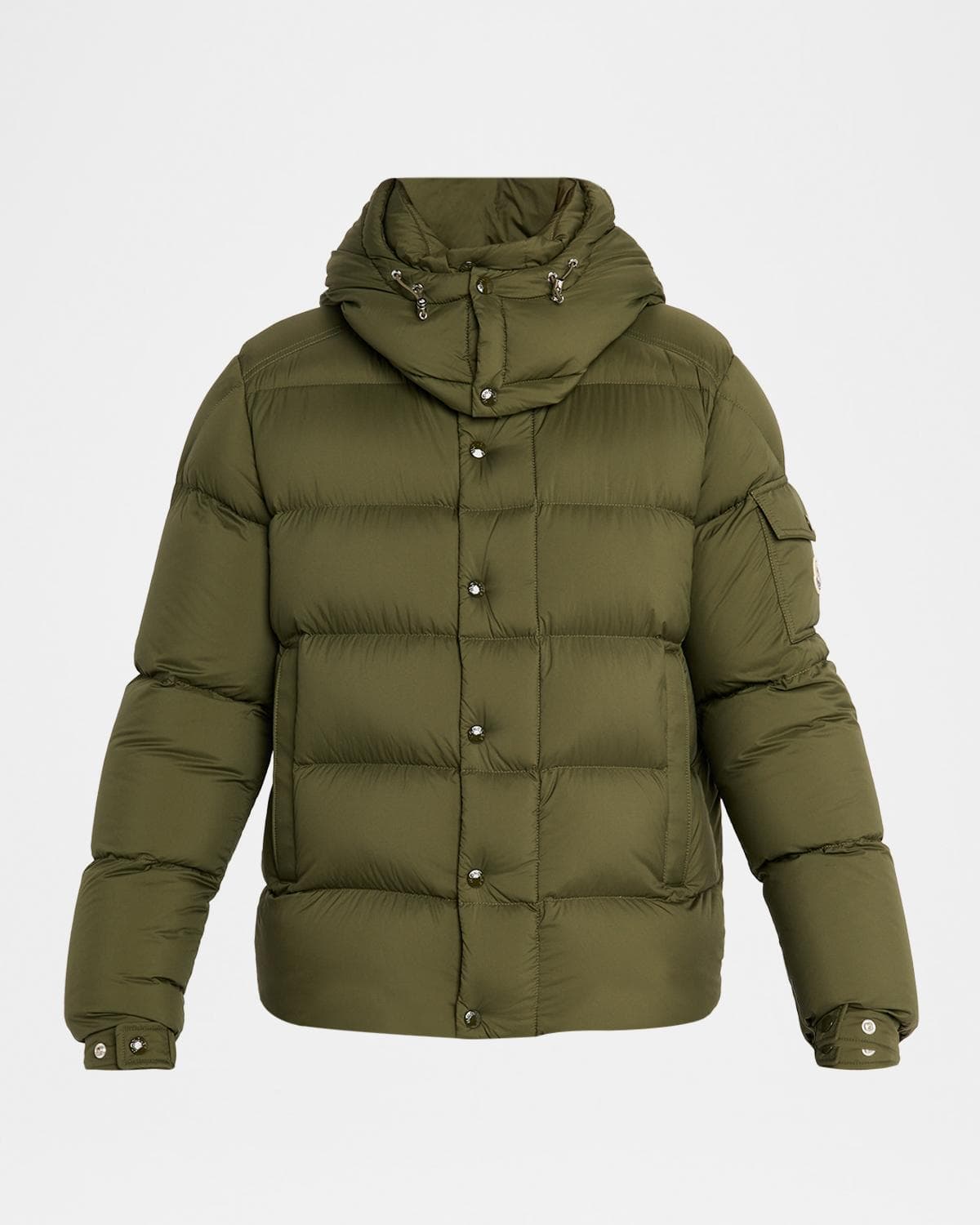 Moncler Men's Maya Hooded Short Down Puffer Jacket