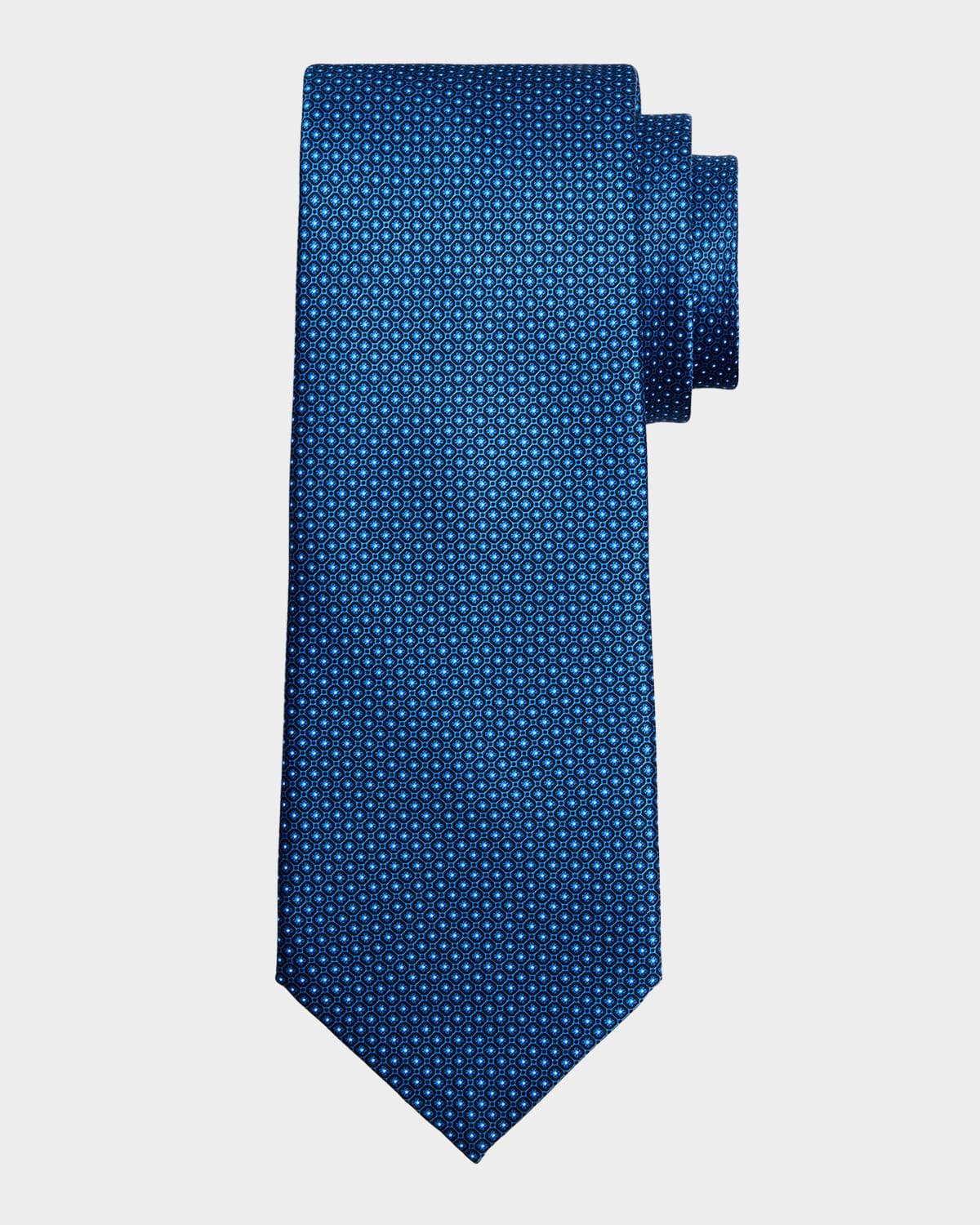 Stefano Ricci Men's Micro-Medallion Silk Tie