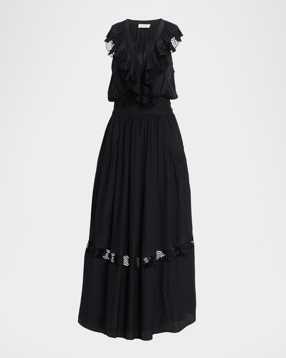 Ramy Brook Laila V-Neck Maxi Dress