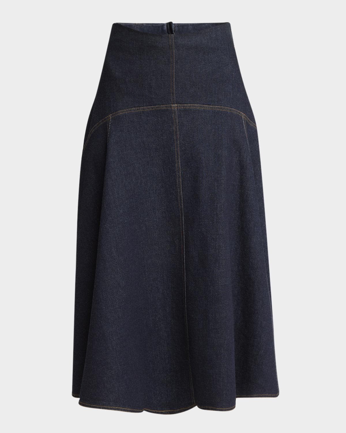 Jacquemus The Denim Triangle Skirt