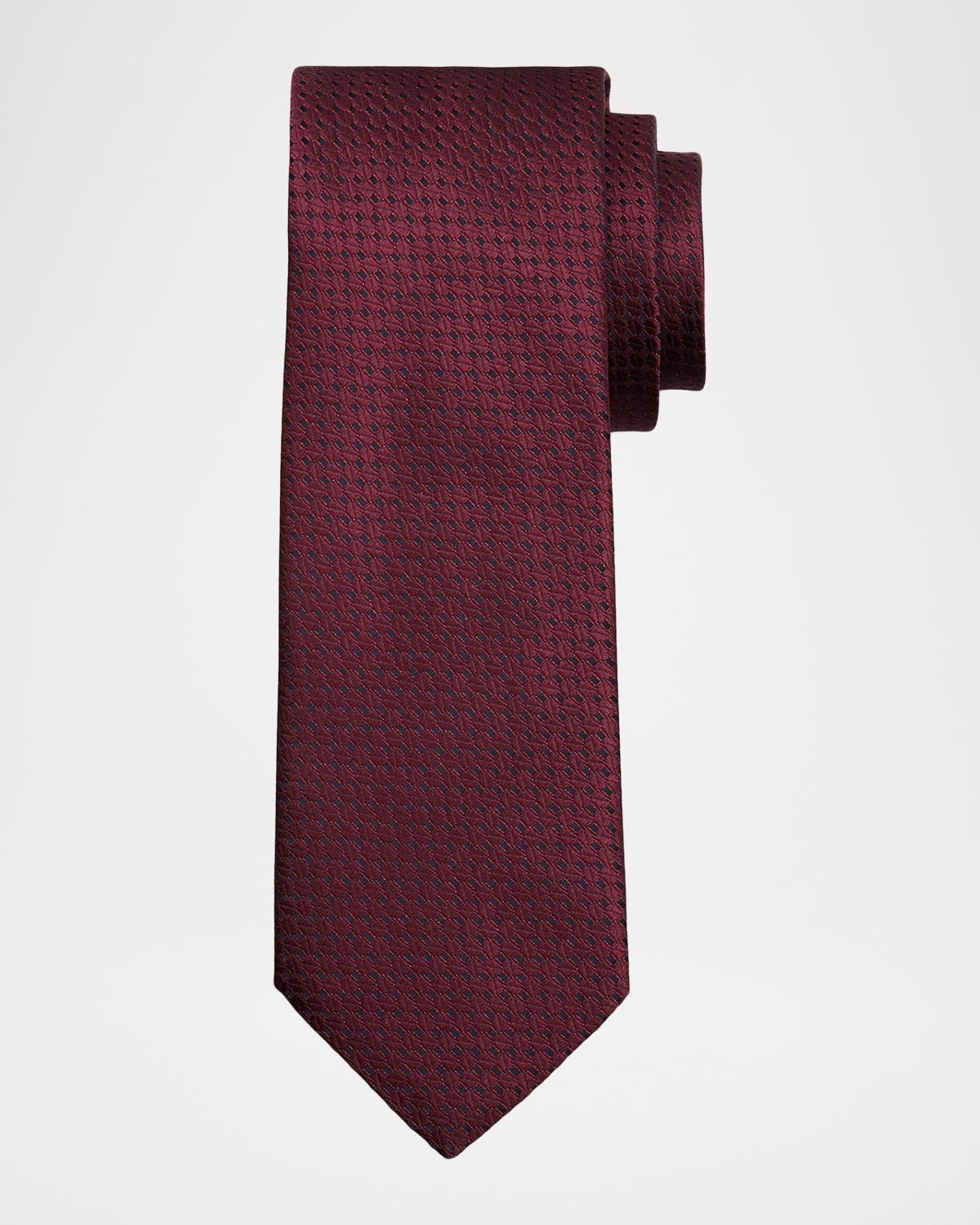 Canali Men's Geometric Silk Jacquard Tie