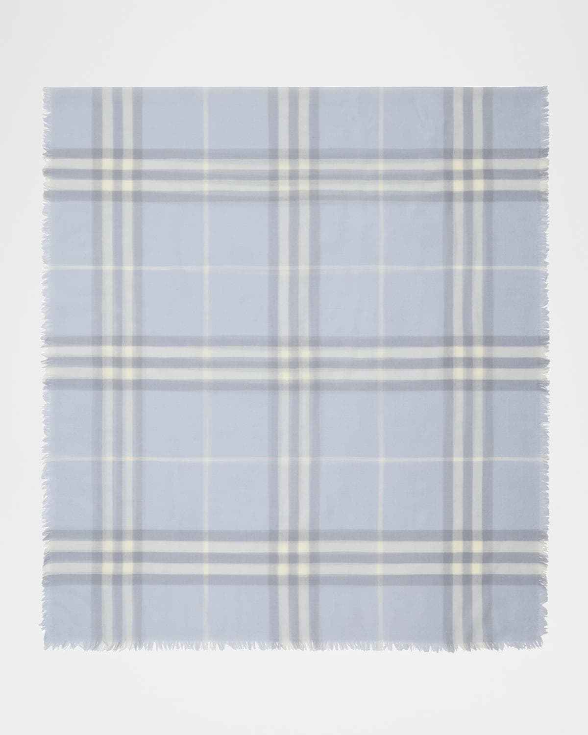 Burberry Giant Check Wool Scarf