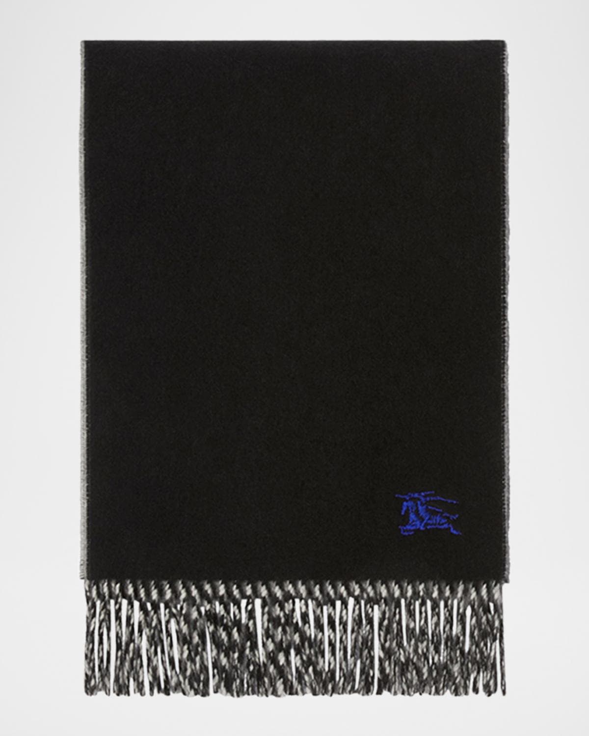 Burberry Cashmere Embroidered EKD Scarf