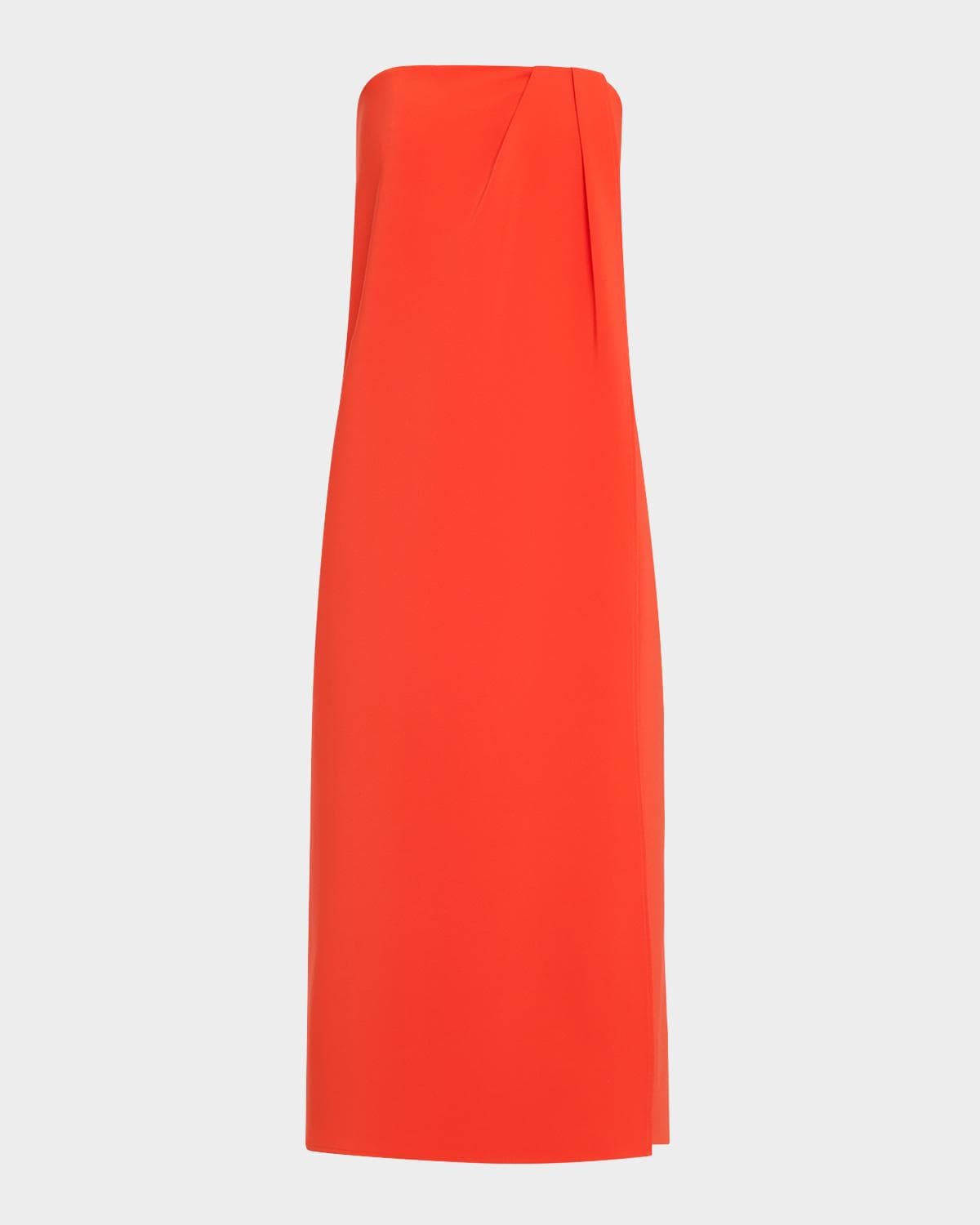 Et Ochs Anika Strapless Draped Midi Dress · 0