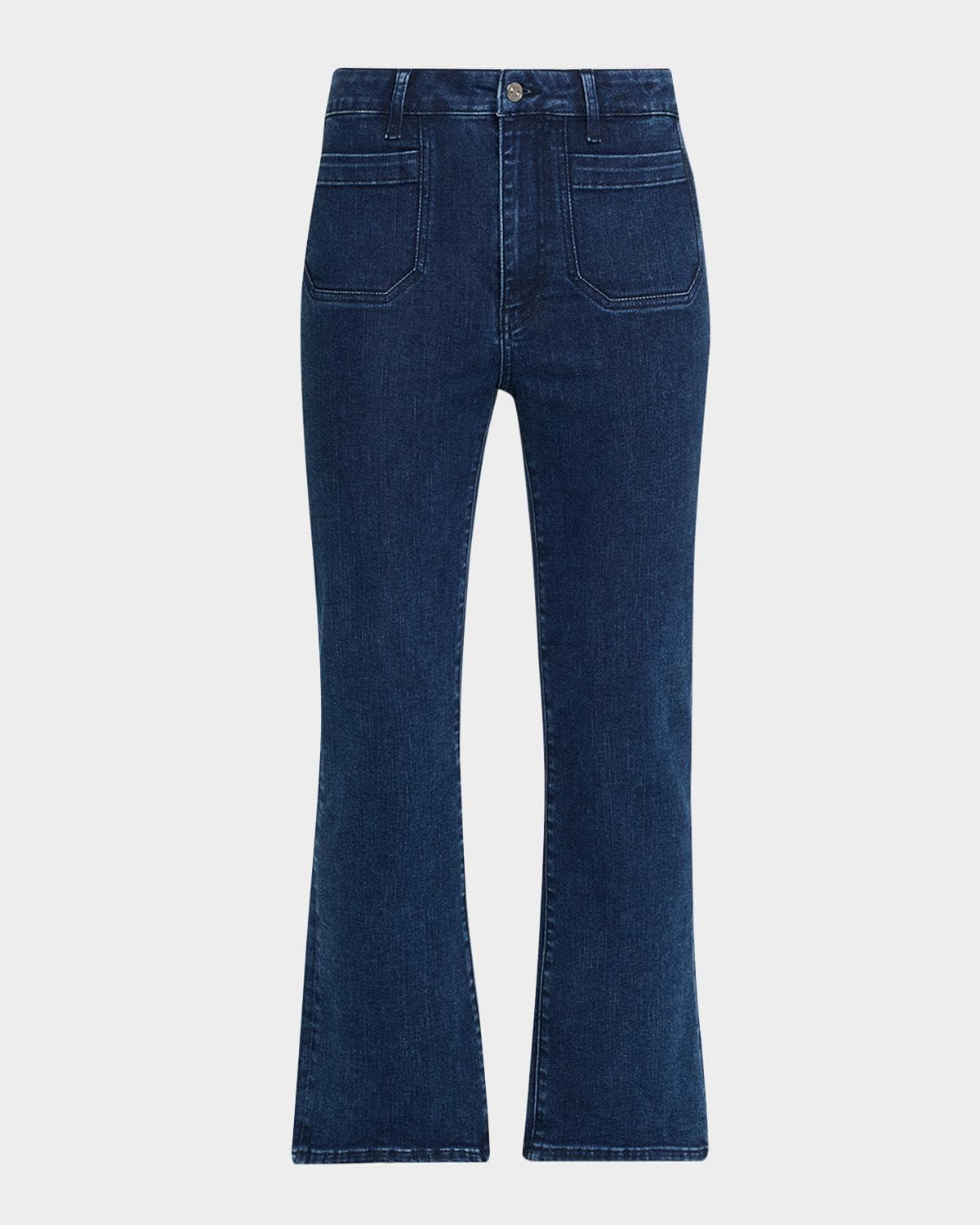 FRAME The Reboot Crop Modernist Pocket Jeans