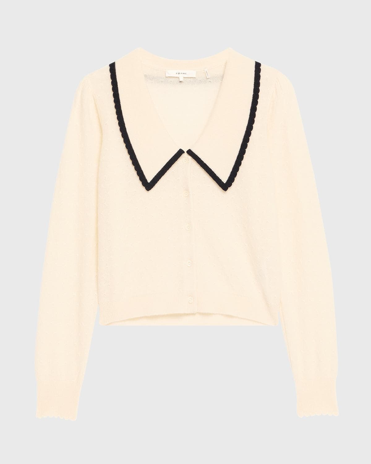 FRAME Cashmere Sailor Cardigan · X-LARGE