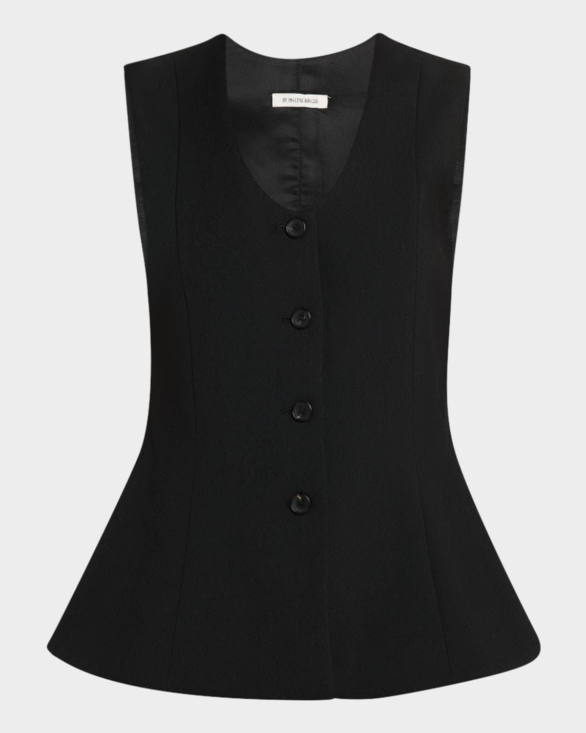 By Malene Birger Merlin Tailored Flare-Hem Waistcoat
