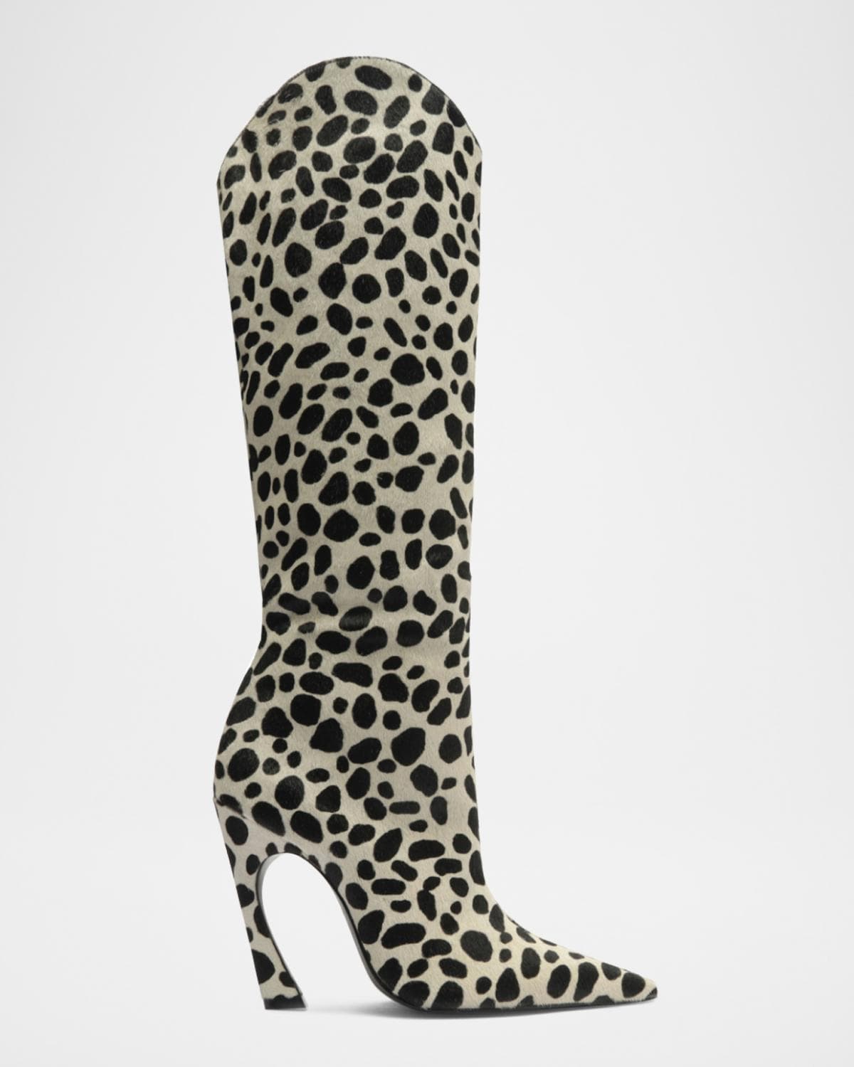 Schutz Maryann Up Curve Knee-High Boots · 7.5