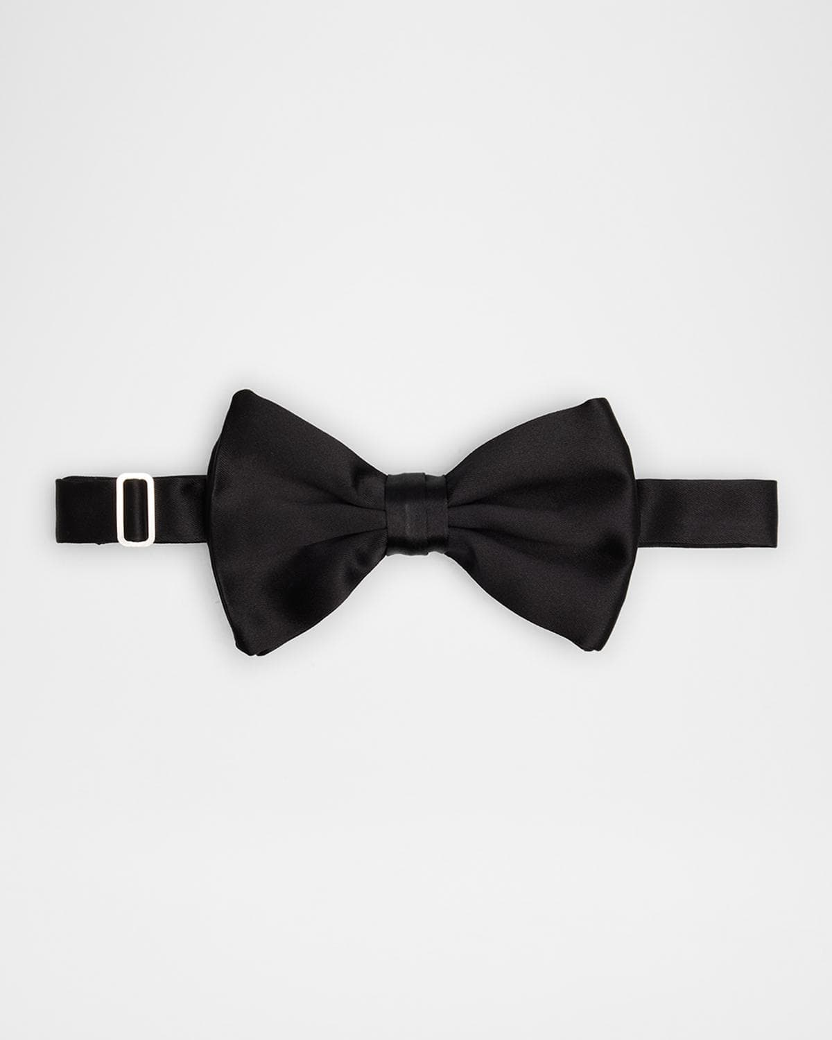 Giorgio Armani Men's Black Silk Pre-Tied Bow Tie