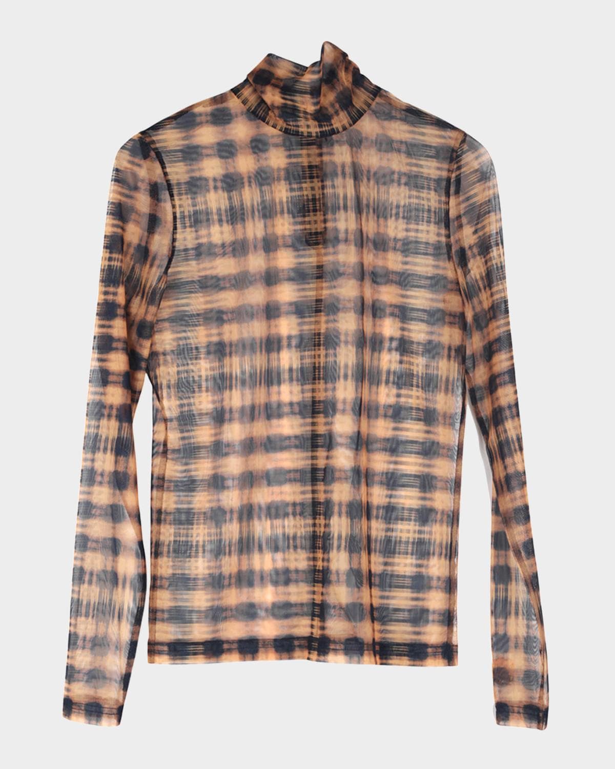 PH5 Sulley Plaid Turtleneck Top