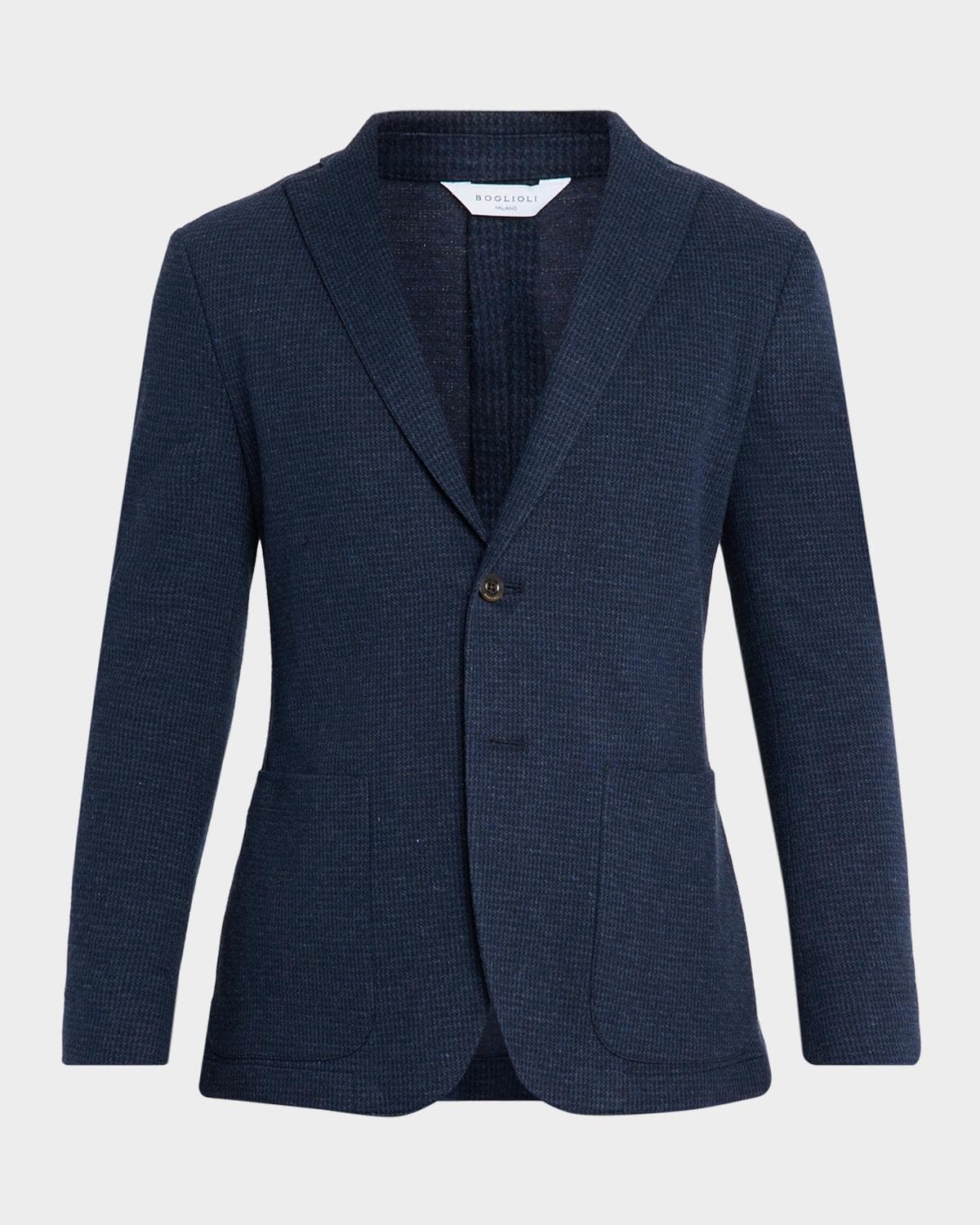 Boglioli Men's Houndstooth Two-Button Jacket
